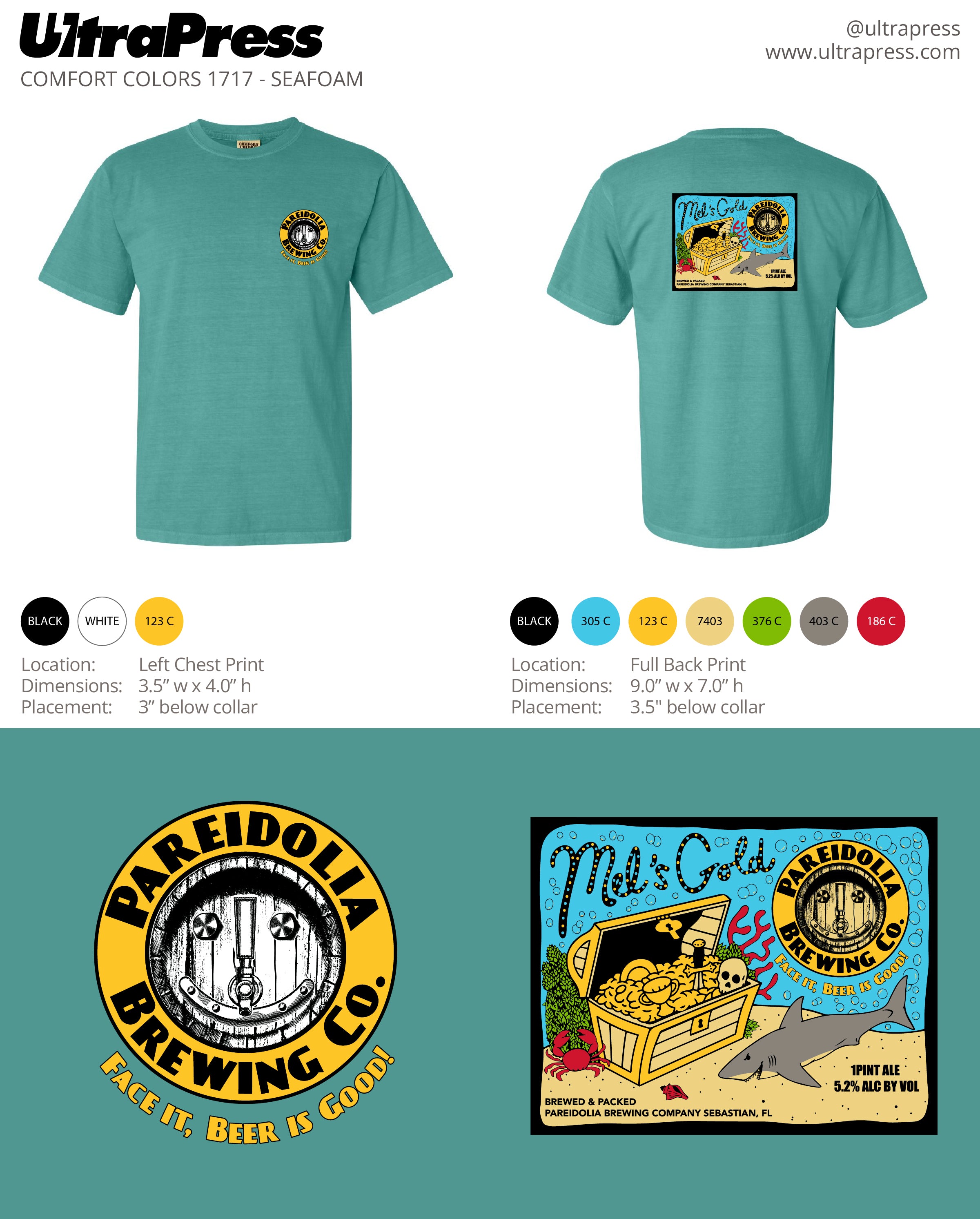 UP-SP-63915 PBC Mel's Gold 72 Min Qty (BULK)