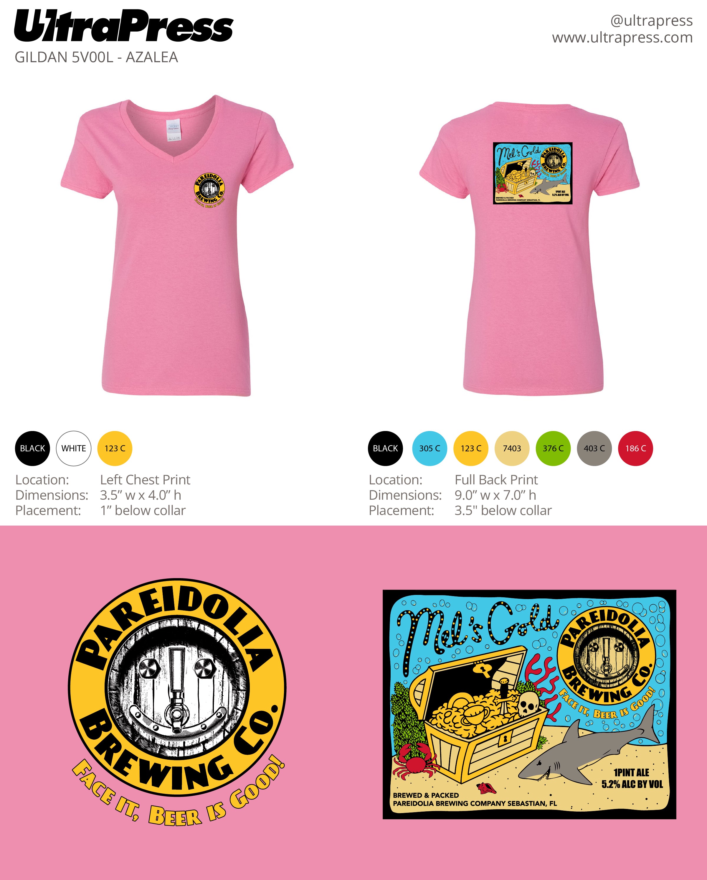 UP-SP-63915 PBC Mel's Gold 72 Min Qty (BULK)