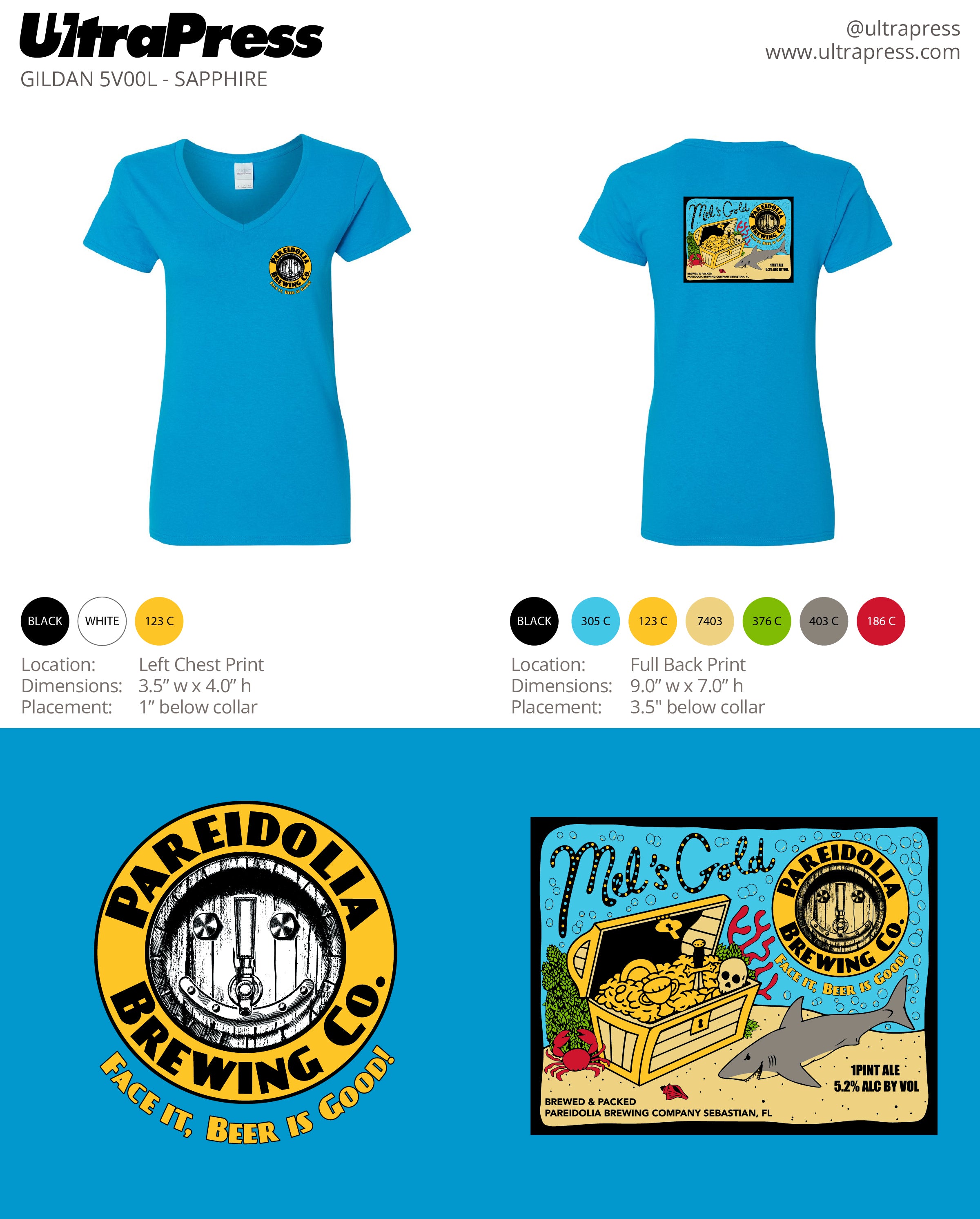 UP-SP-63915 PBC Mel's Gold 72 Min Qty (BULK)