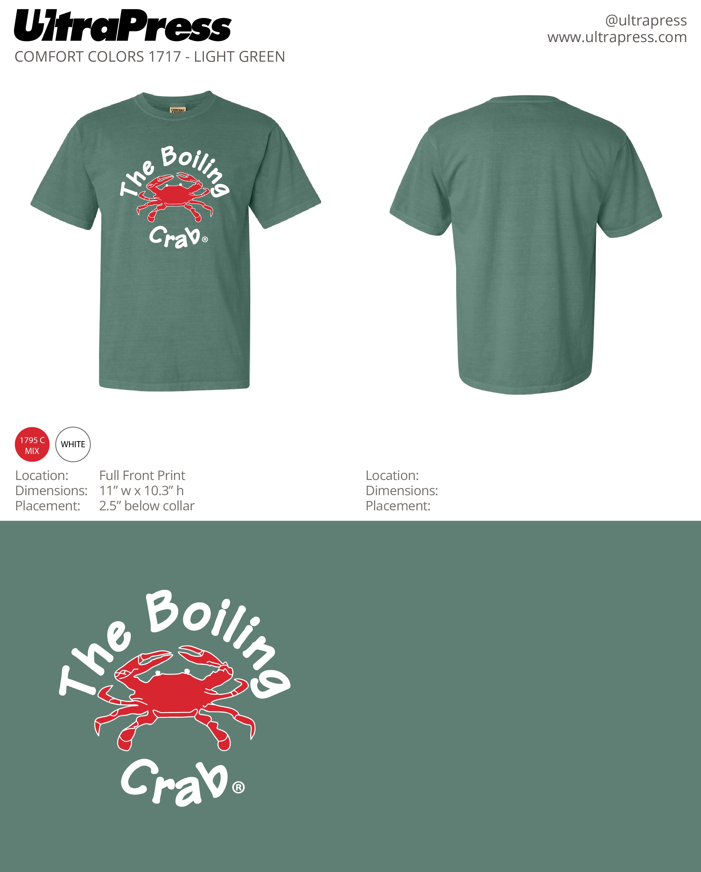 UP-SP-63957 The Boiling Crab 288 Min Qty (BULK)