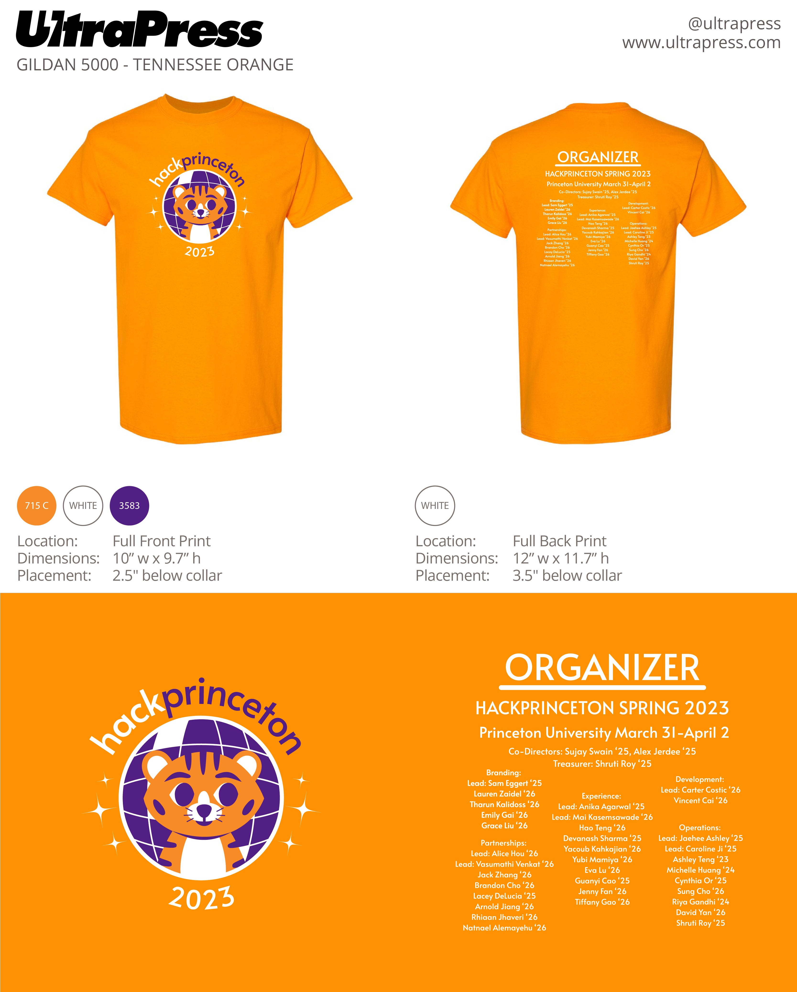 UP-SP-63994 HackPrinceton Spring 2023 400 Min Qty (Bulk)