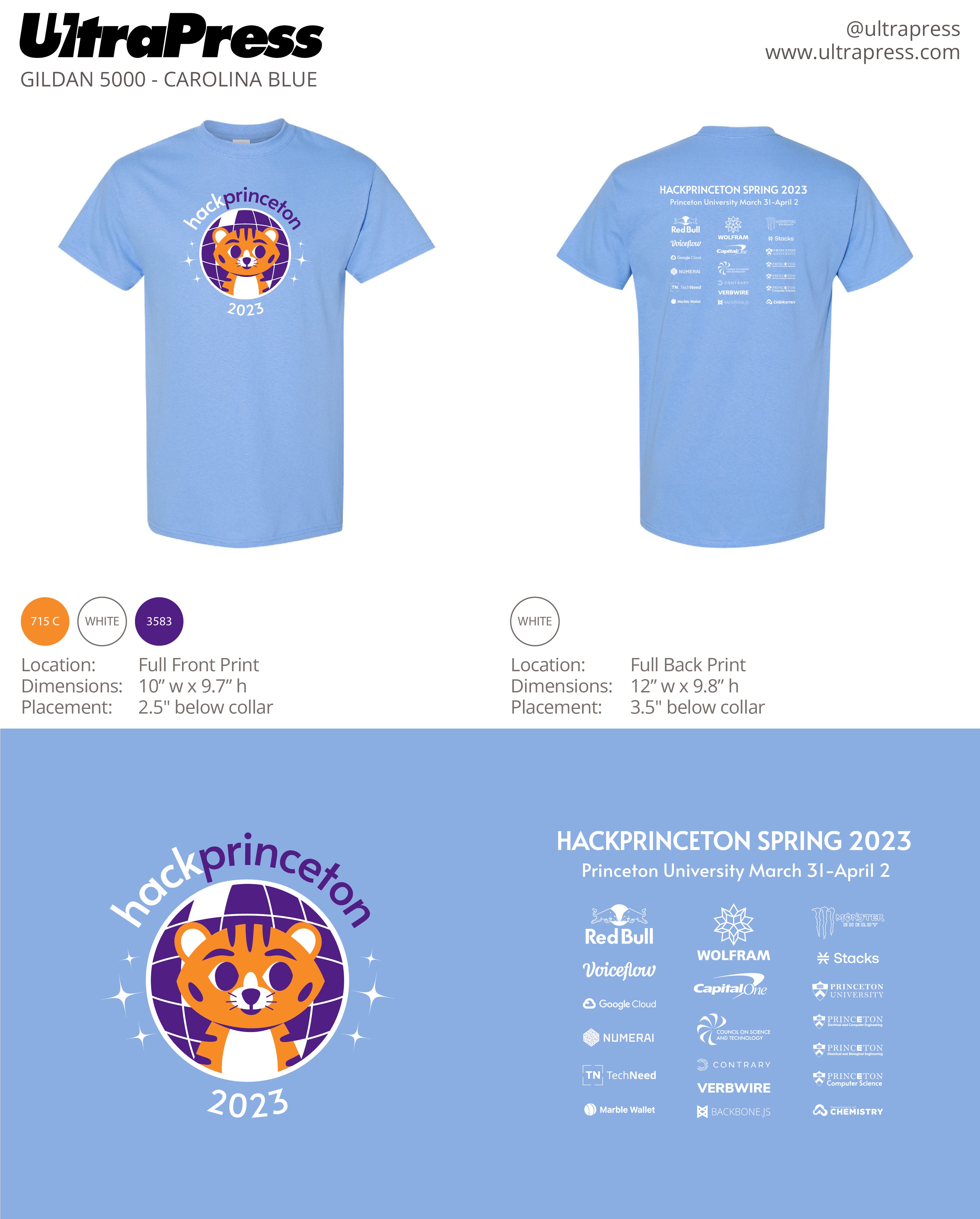 UP-SP-63994 HackPrinceton Spring 2023 400 Min Qty (Bulk)