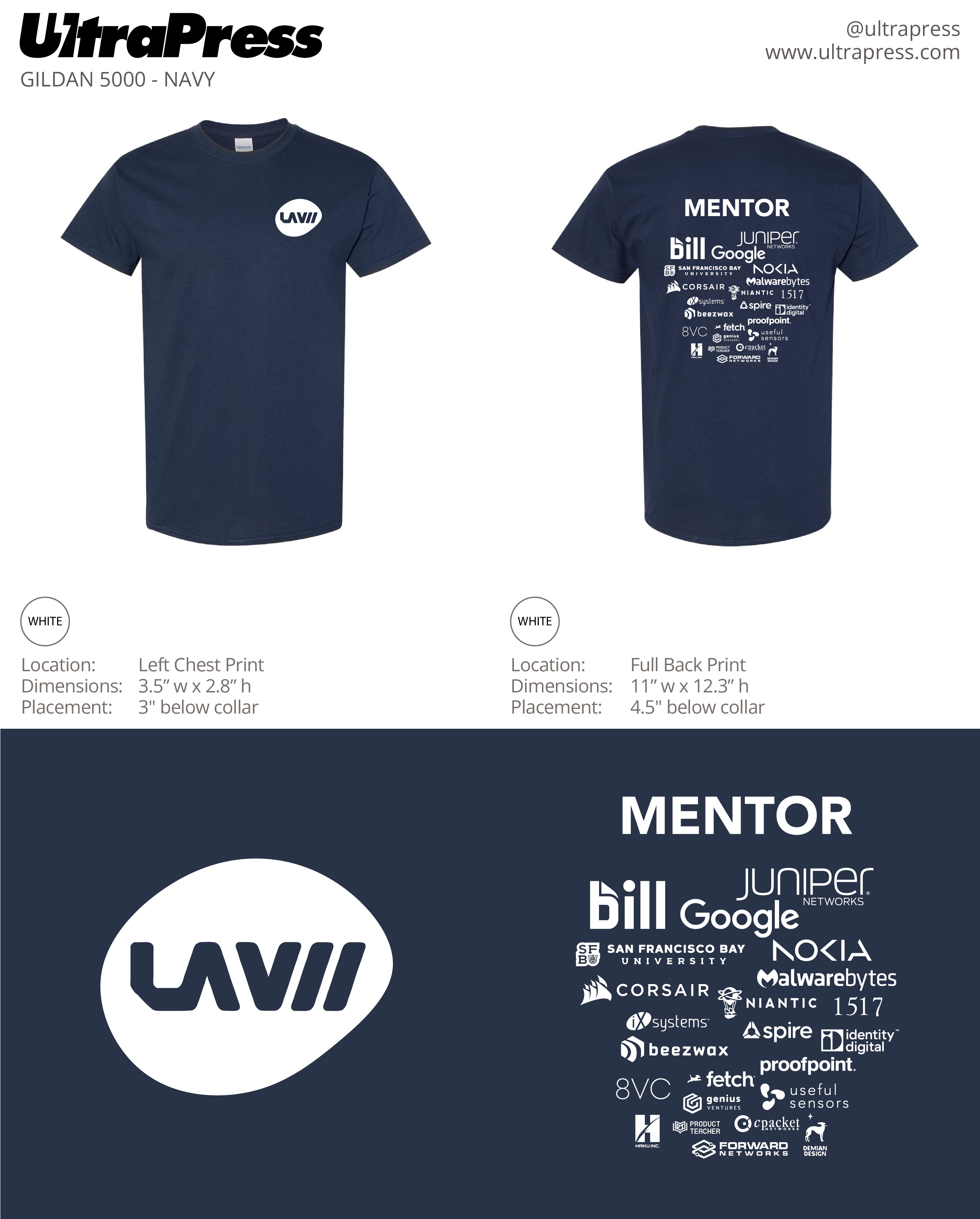 UP-SP-63987 Los Altos Hacks 2023 T-Shirts 500 Min Qty (BULK)