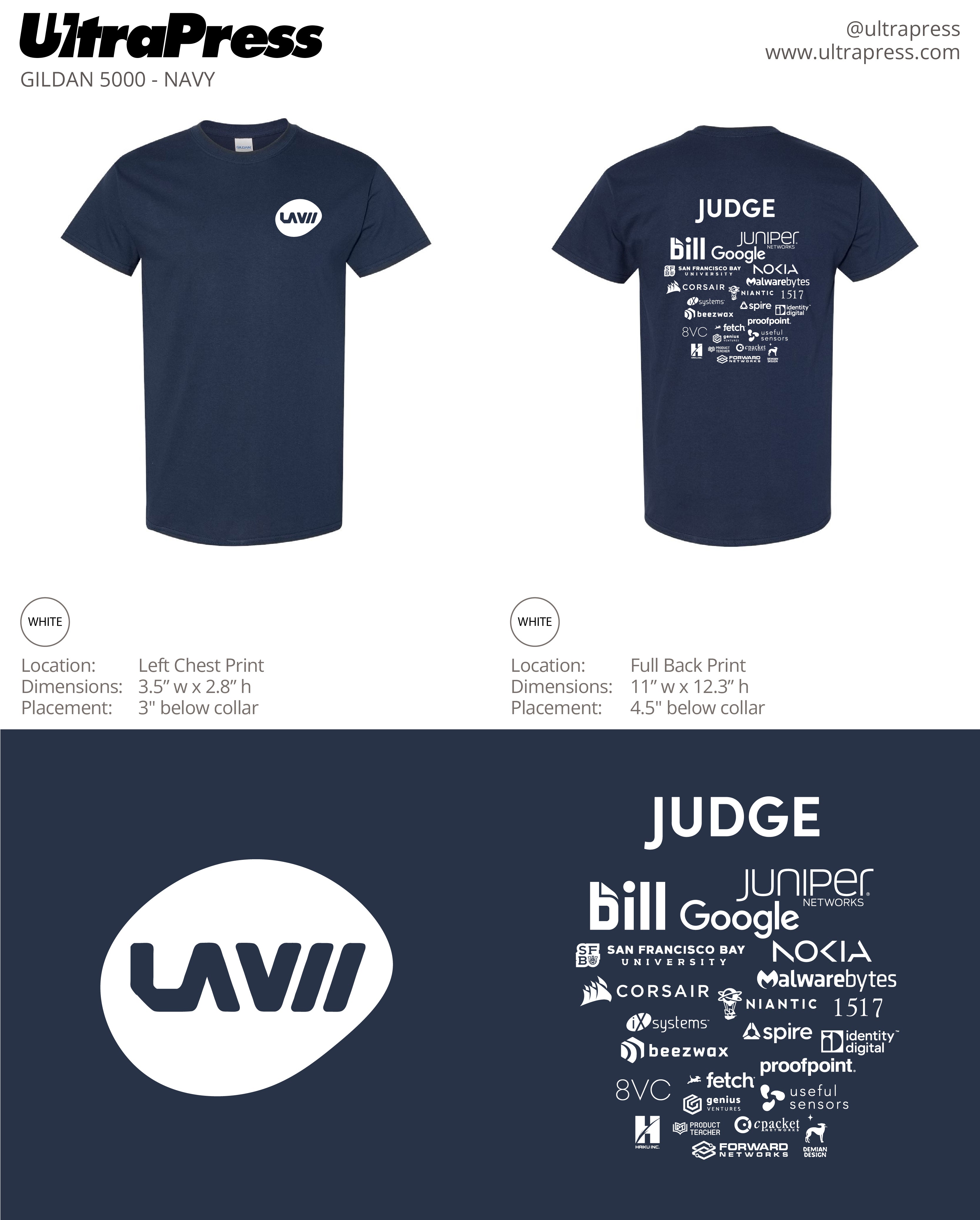 UP-SP-63987 Los Altos Hacks 2023 T-Shirts 500 Min Qty (BULK)