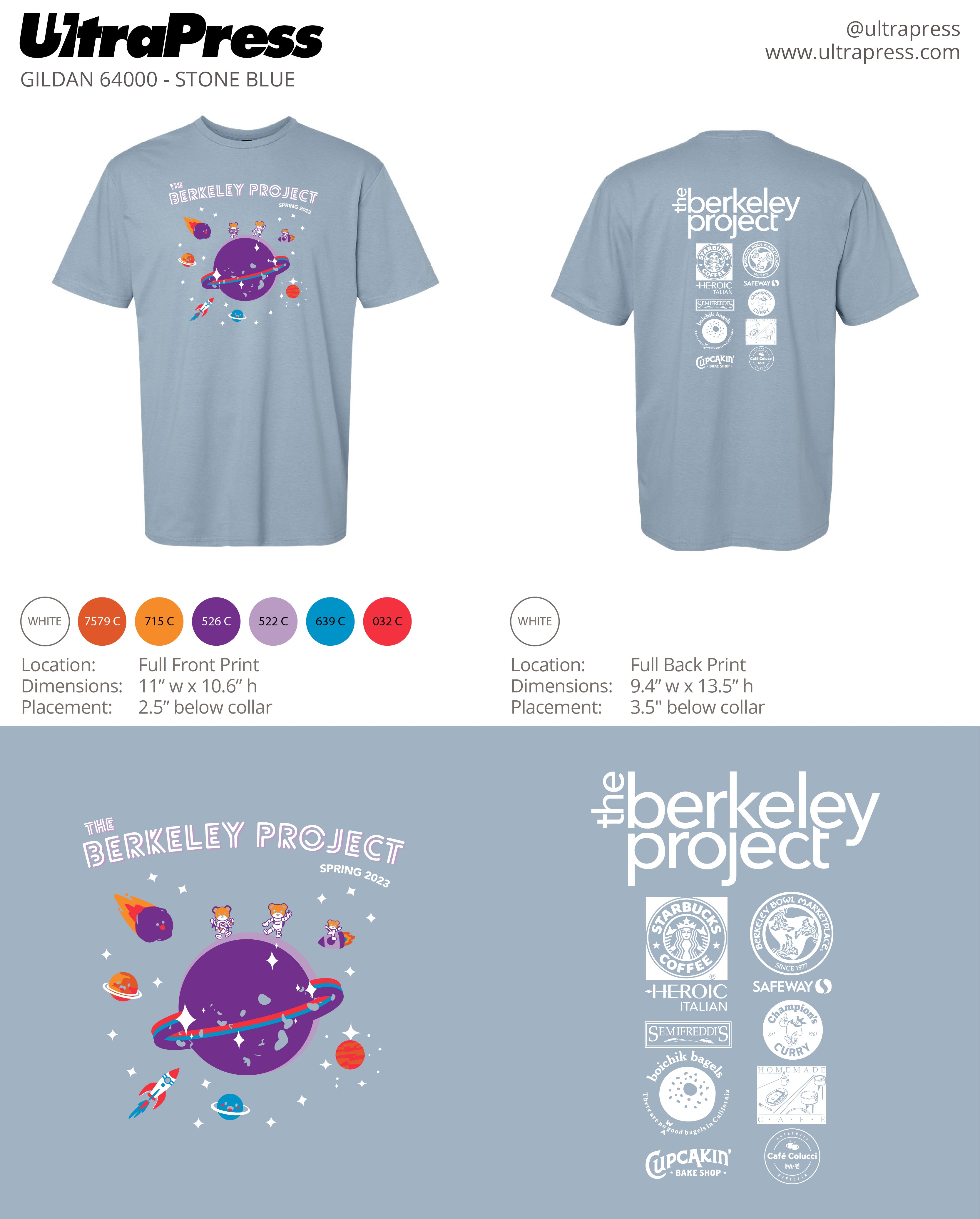 UP-SP-64016 The Berkeley Project Spring 2023 500 Min Qty (Bulk)