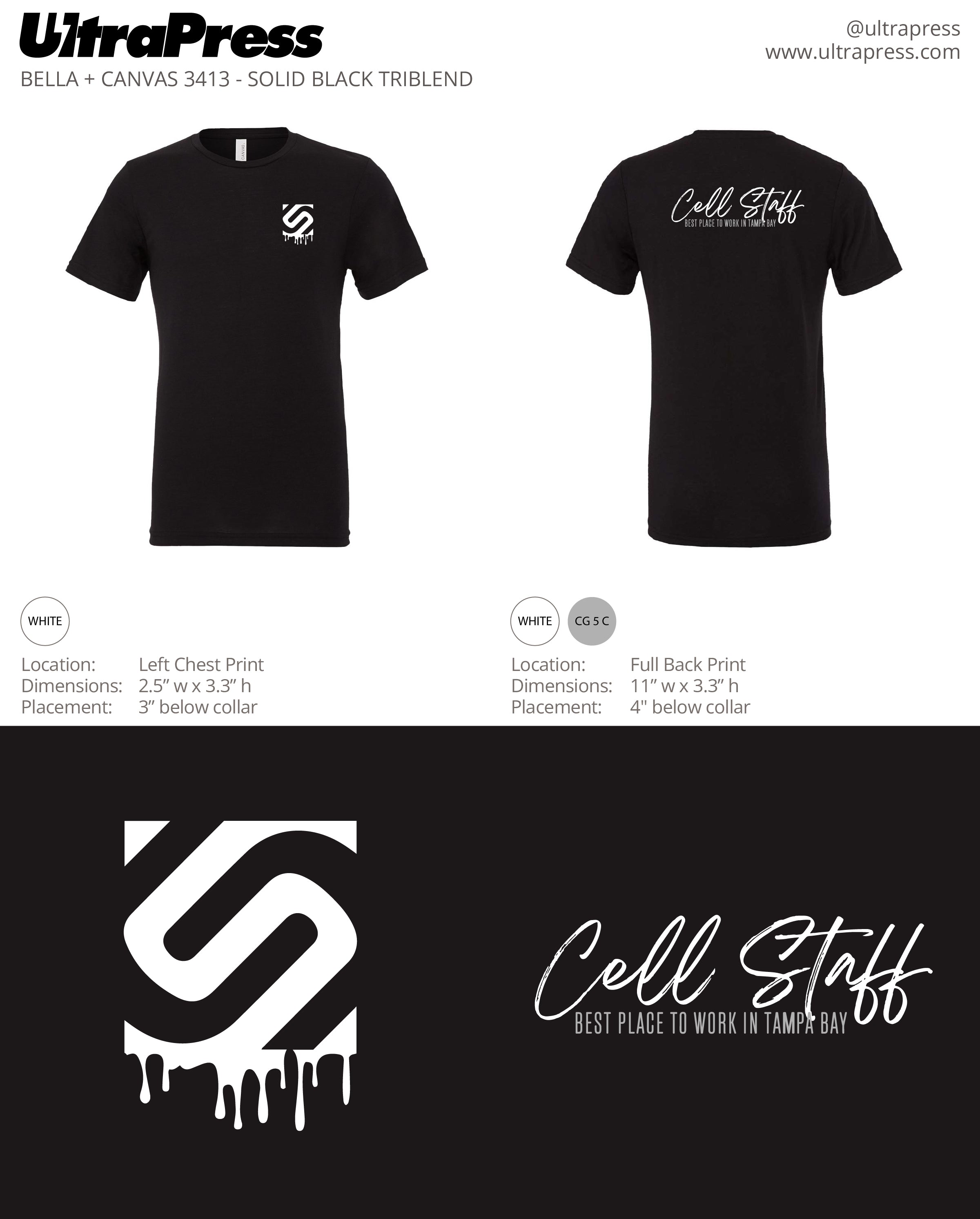 UP-SP-64074 Cell Staff 48 Min Qty (Bulk)