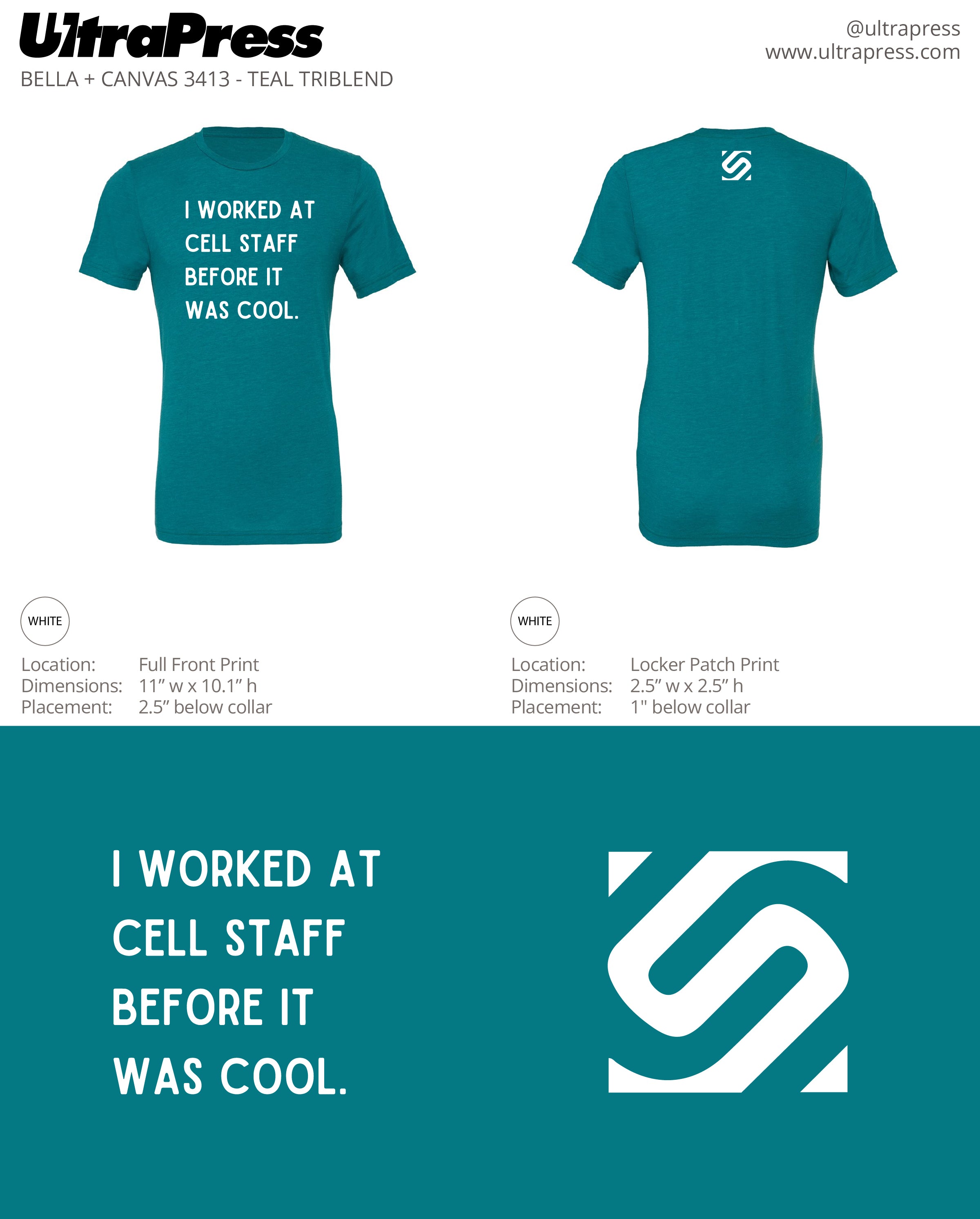 UP-SP-64133 Cell Staff - Best Place To Work 48 Min Qty (Bulk)