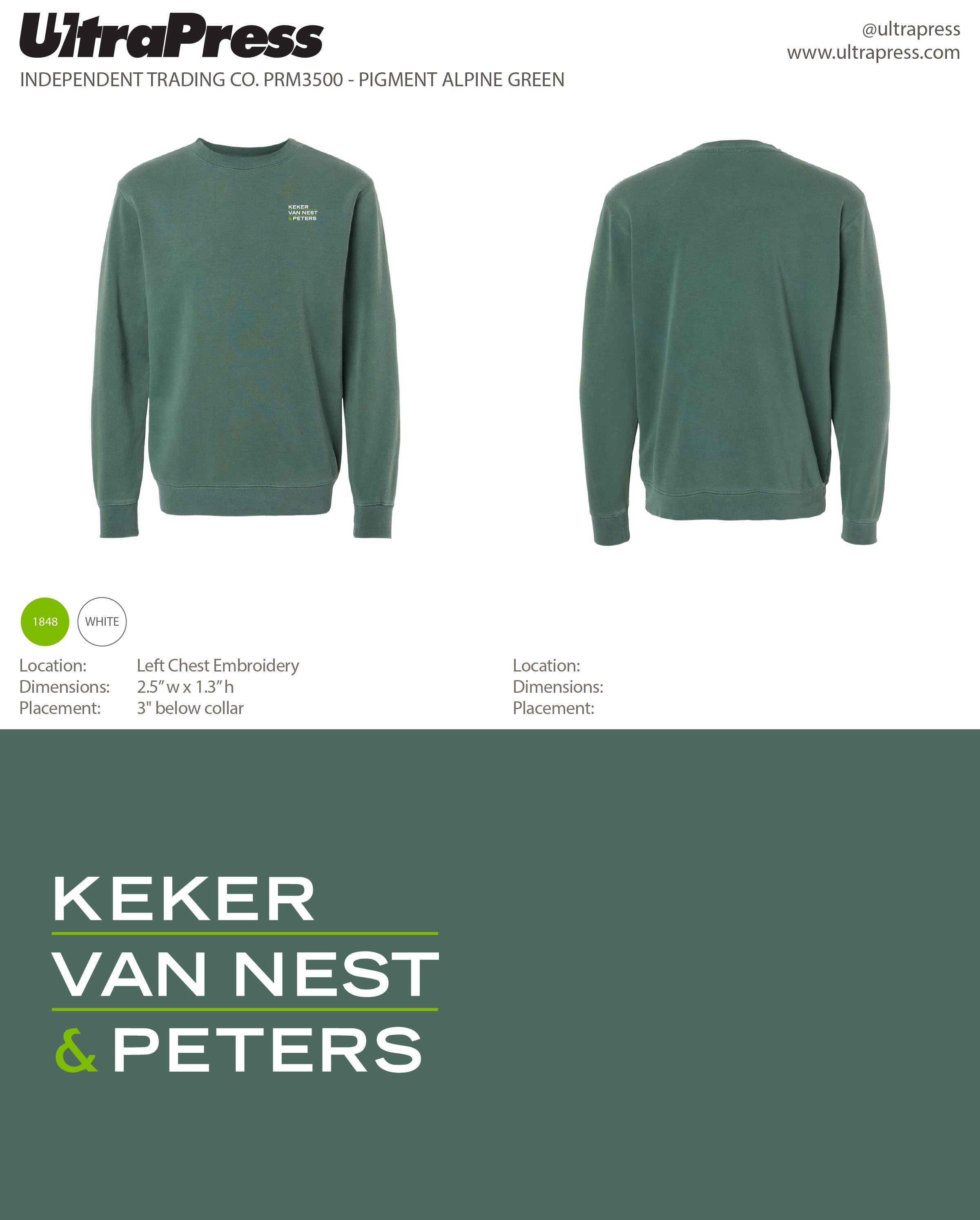 UP-EMB-67017 Keker Van Nest & Peters 2024 - Anh Van 144 Min Qty (Bulk)