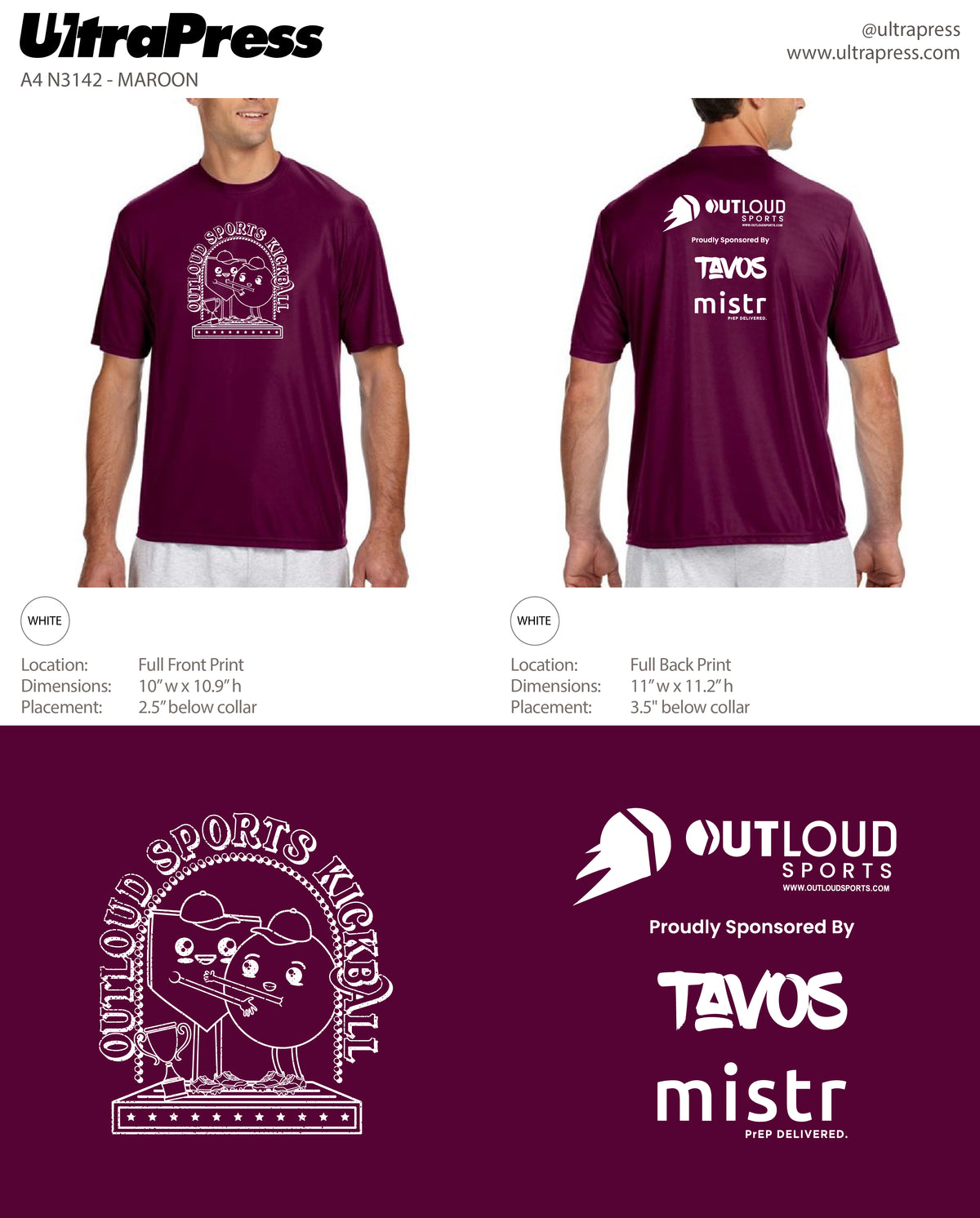 UPSP64369 OLS Rochester Kickball 2023 (Bulk) — UltraPress