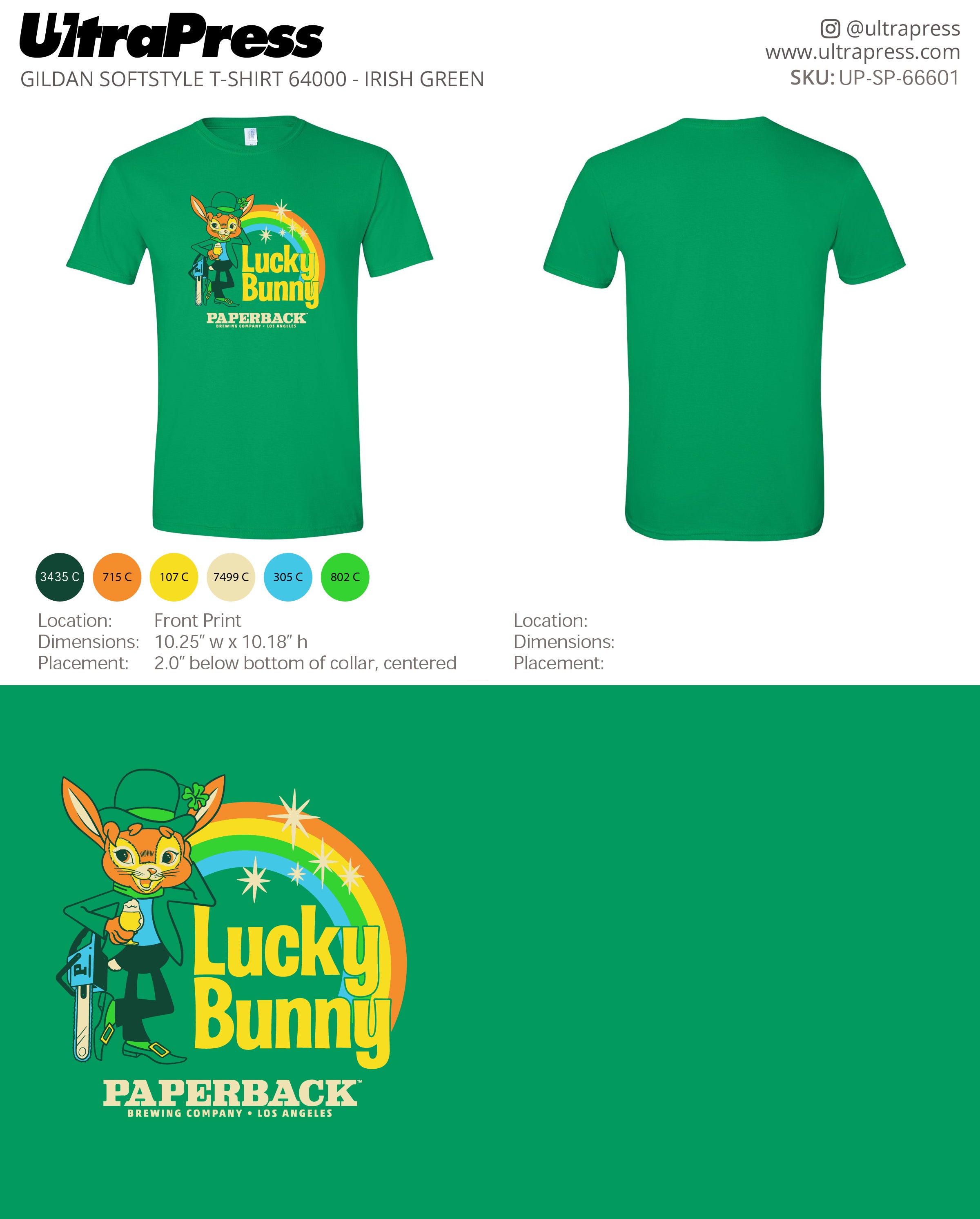 UP-SP-66601 Paperback Lucky Bunny 100 Min Qty (Bulk)
