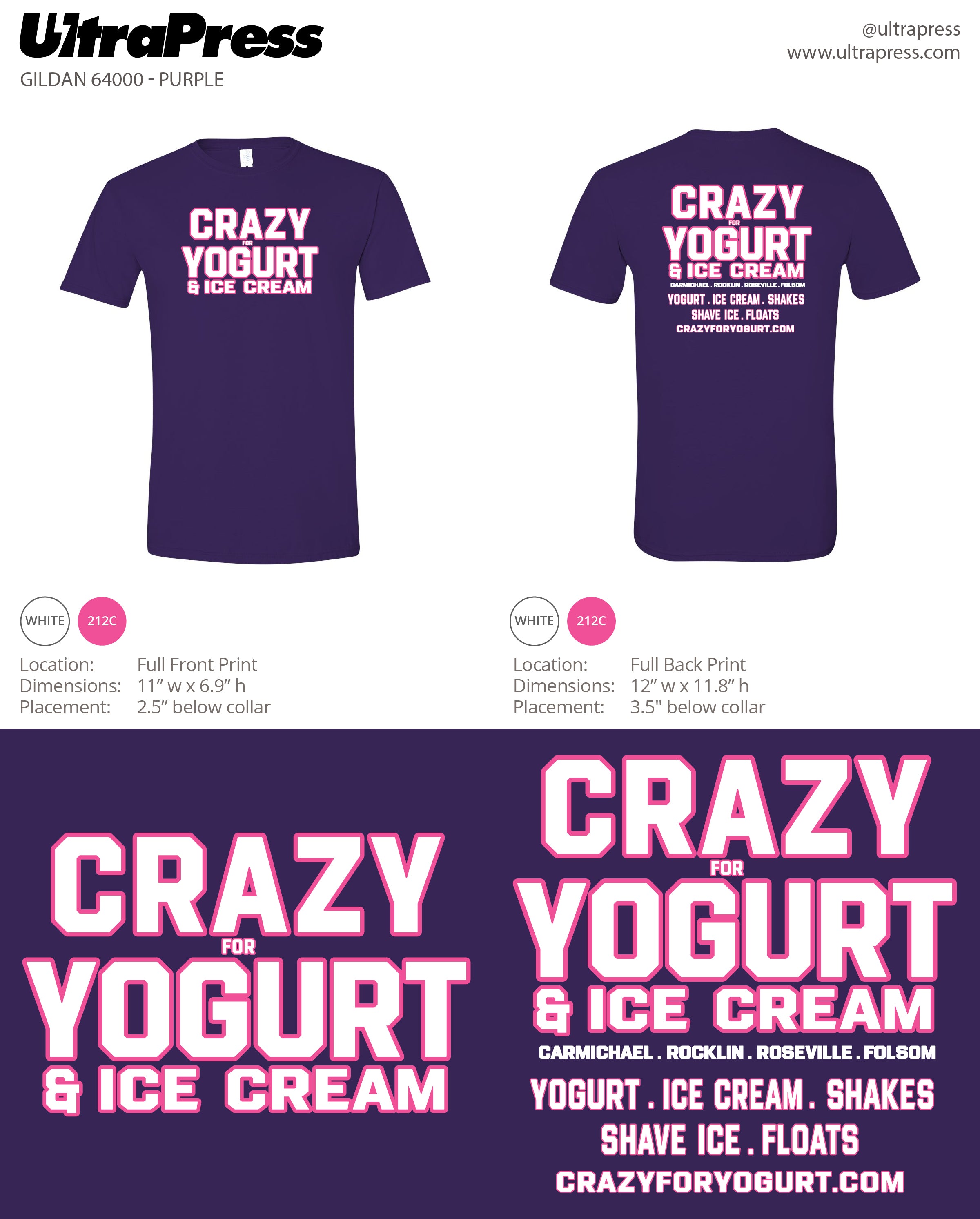 UP-SP-67104 Crazy For Yogurt & Ice Cream - Kirpal Saini 100 Pieces Package (Bulk)