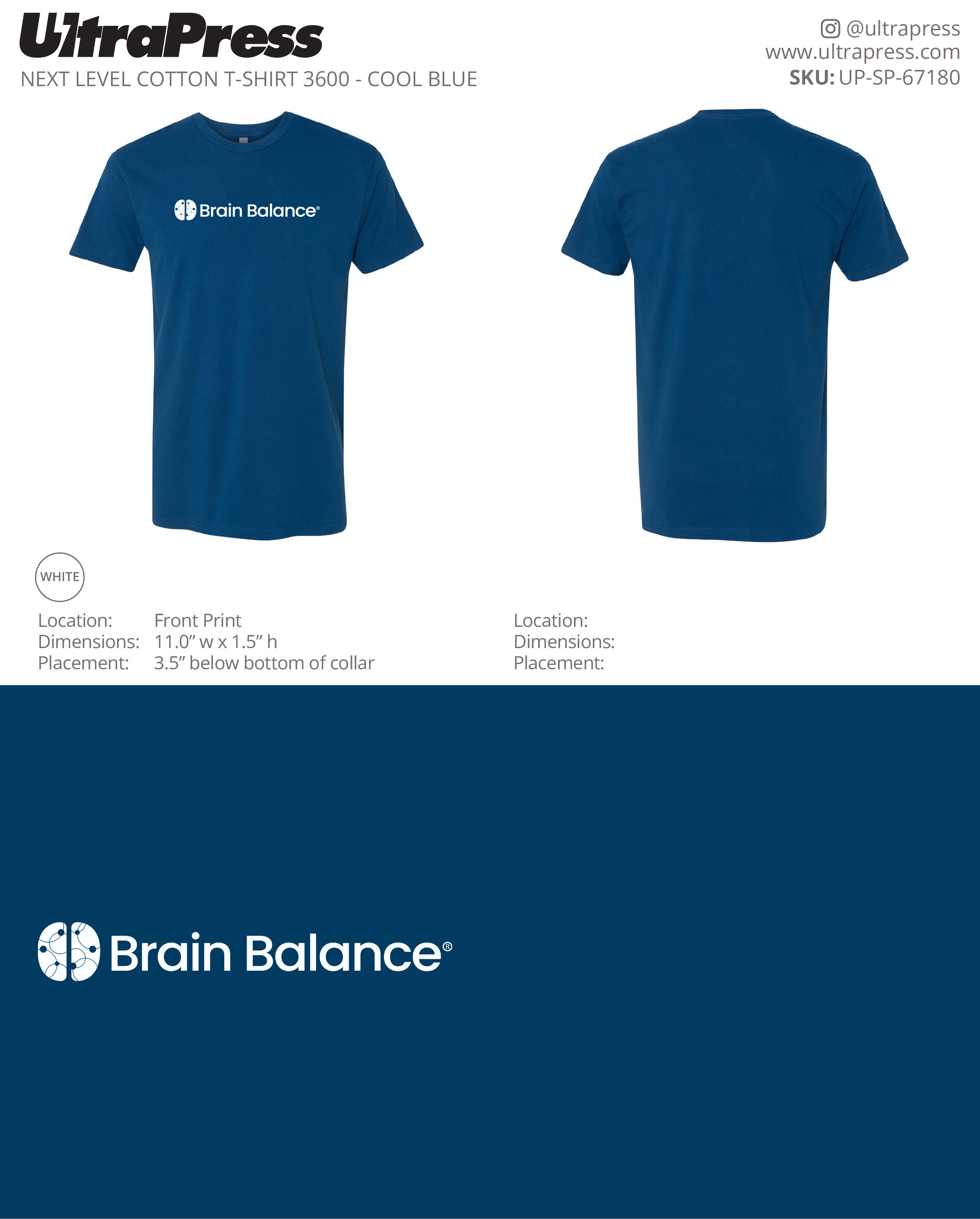 UP-SP-67180 Brain Balance - Jon Pak 100 Min Qty (Bulk)