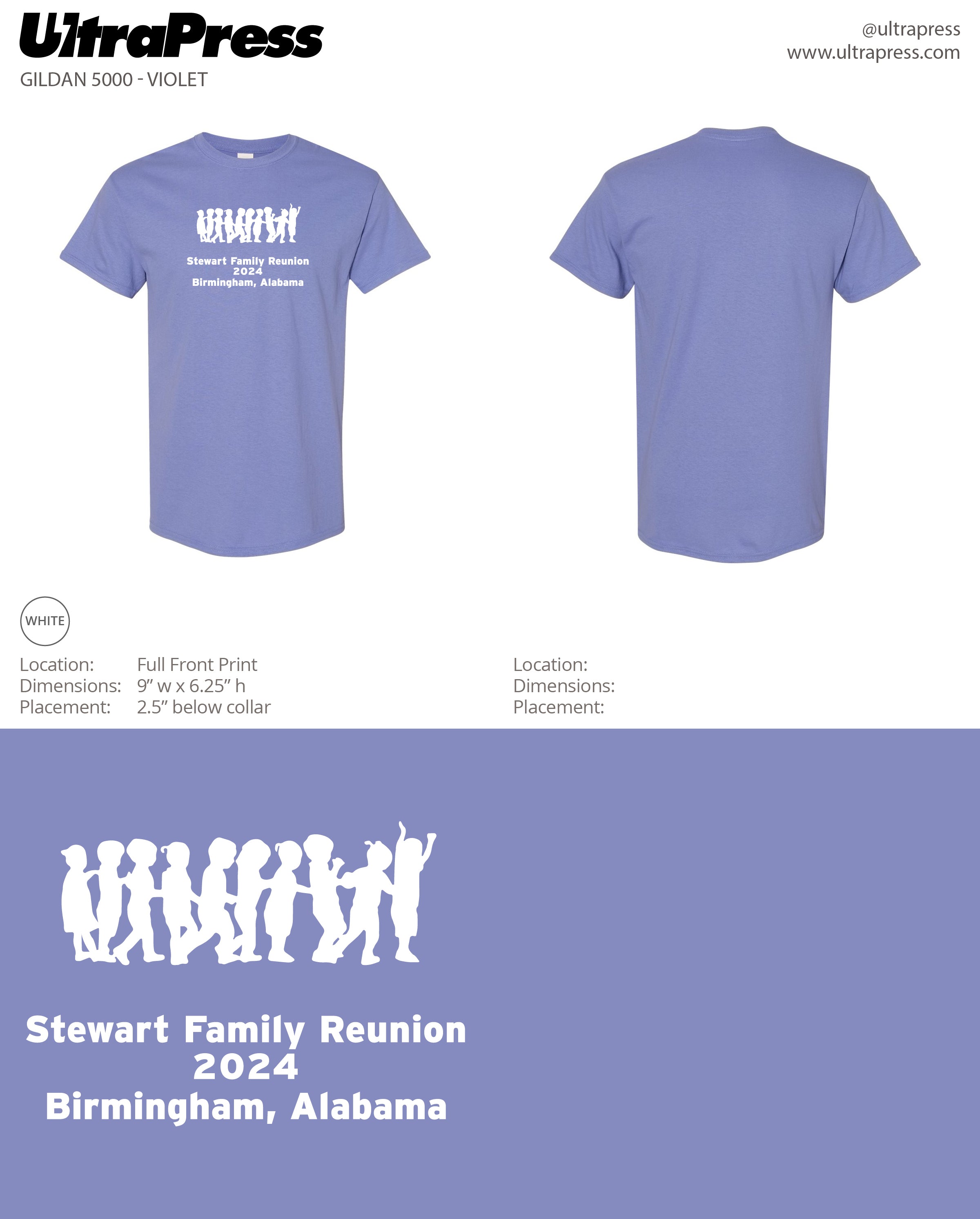 UP-SP-67333 Stewart Family Reunion - 100 Min Qty (BULK)