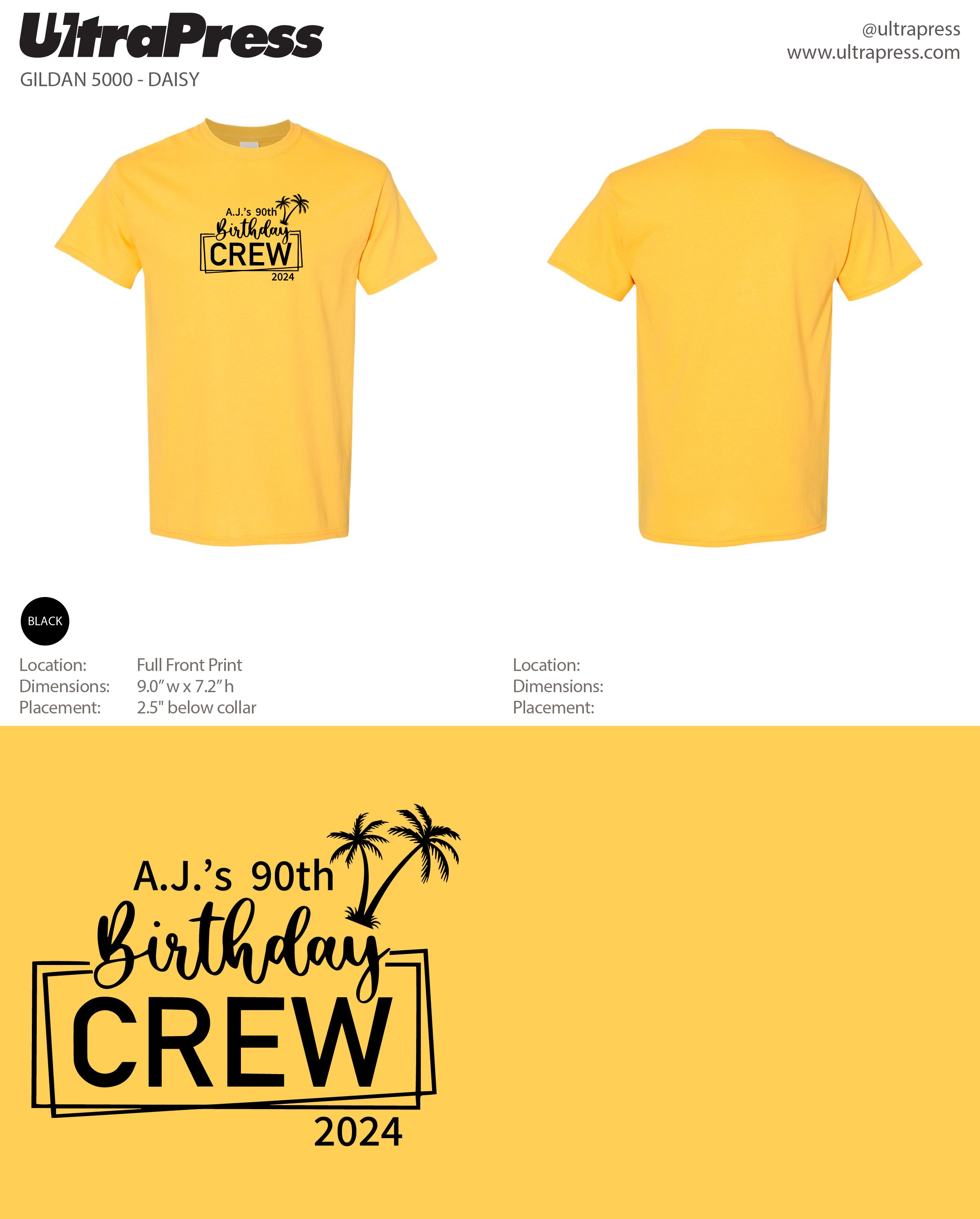 UP-SP-67417 Birthday Crew 2024 - Rhoda Smith - 24 Min Qty (BULK)