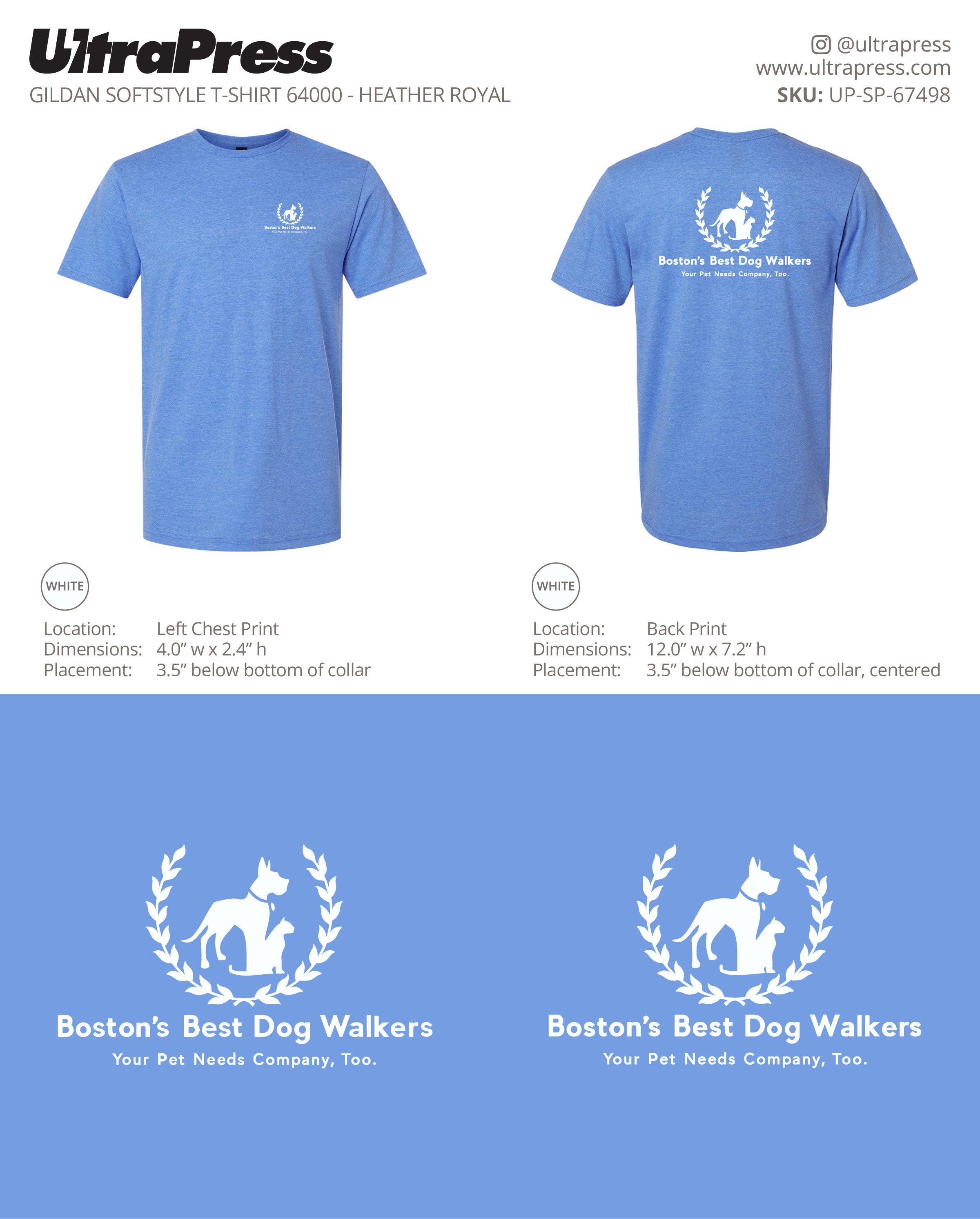 UP-SP-67498 Boston's Best Dog Walkers - Aaron Seamans 100 Min Qty Package Deal (Bulk)