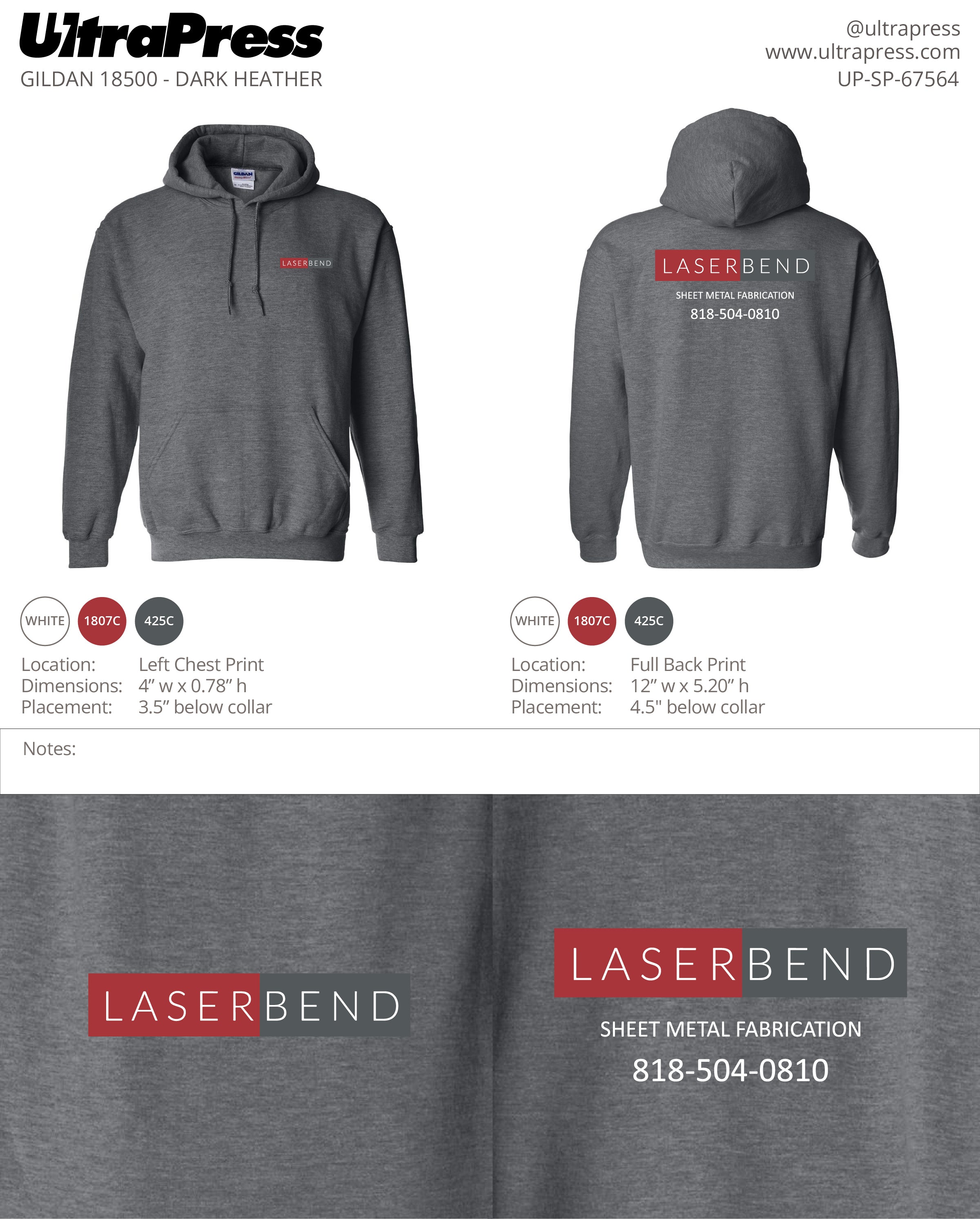 UP-SP-67564 Laserbend 2024 - 100 Min Qty (BULK)