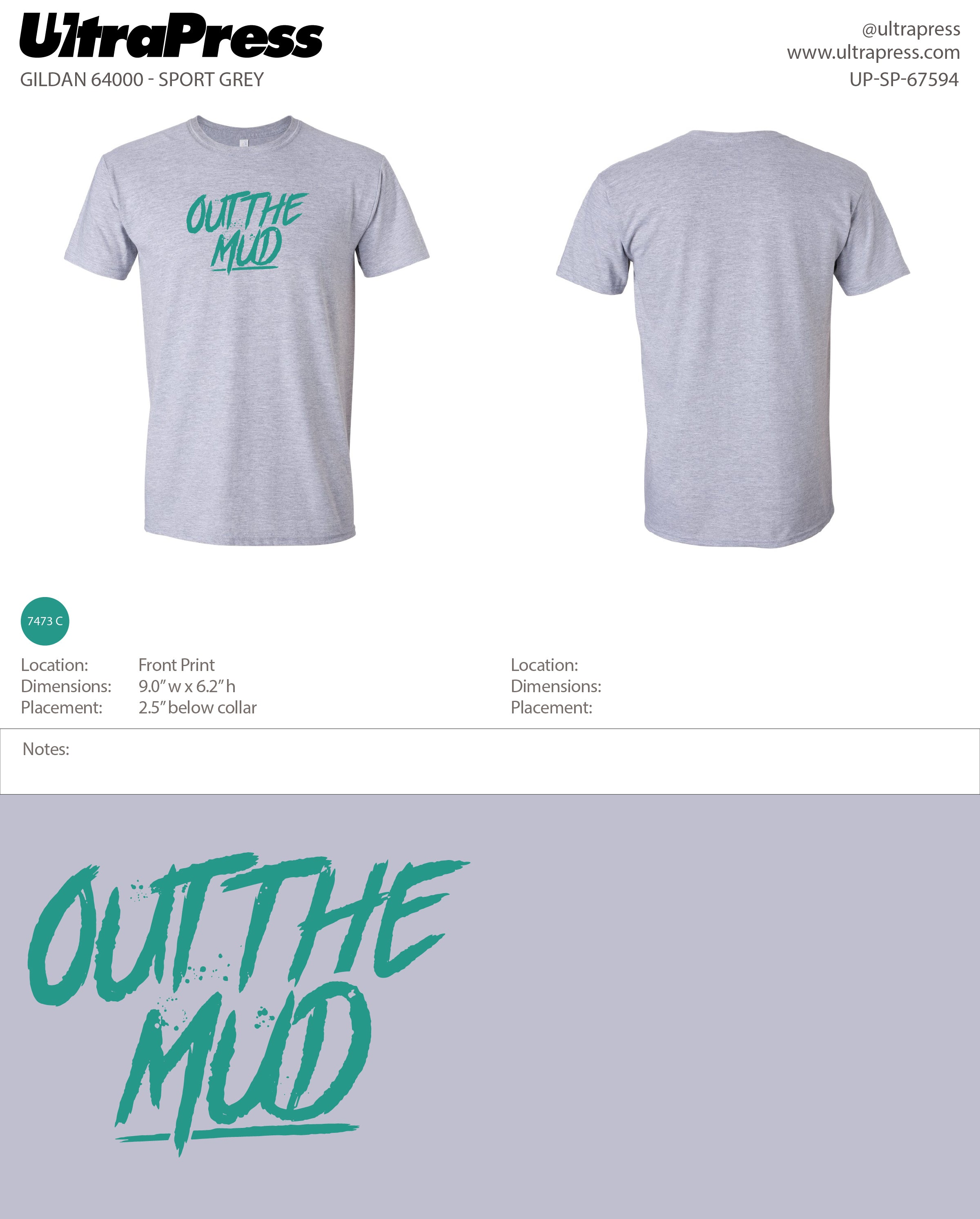 UP-SP-67594 Out the Mud - Andre Alghani - 100 Min Qty (BULK)