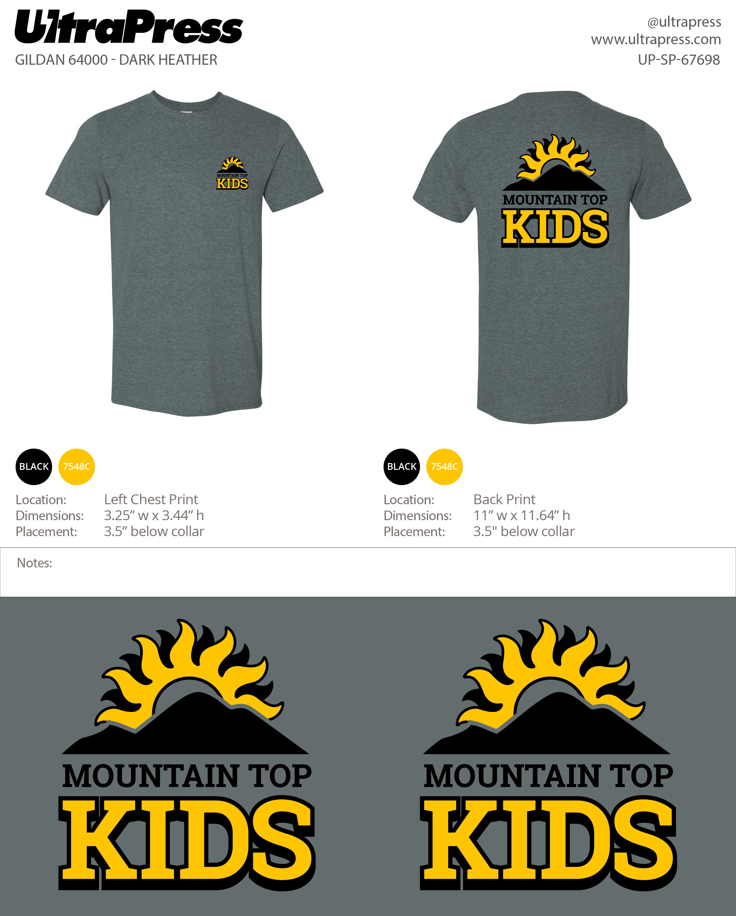 UP-SP-67698 Mountain Top Kids 2024 - Victoria Kochanski (Softstyle Tee) - 100 Min Qty (BULK)