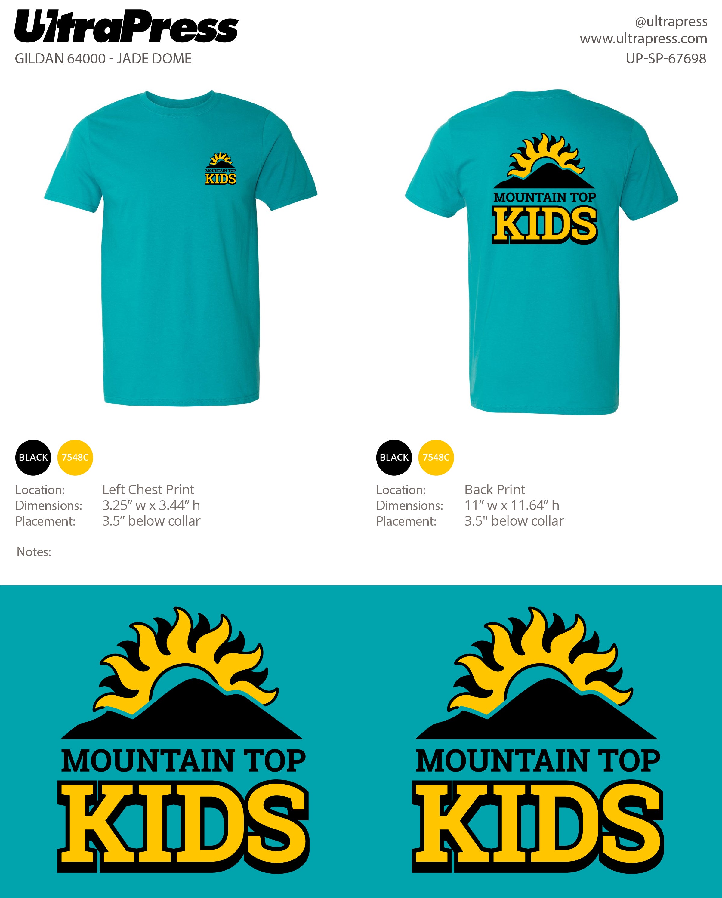 UP-SP-67698 Mountain Top Kids 2024 - Victoria Kochanski (Softstyle Tee) - 100 Min Qty (BULK)