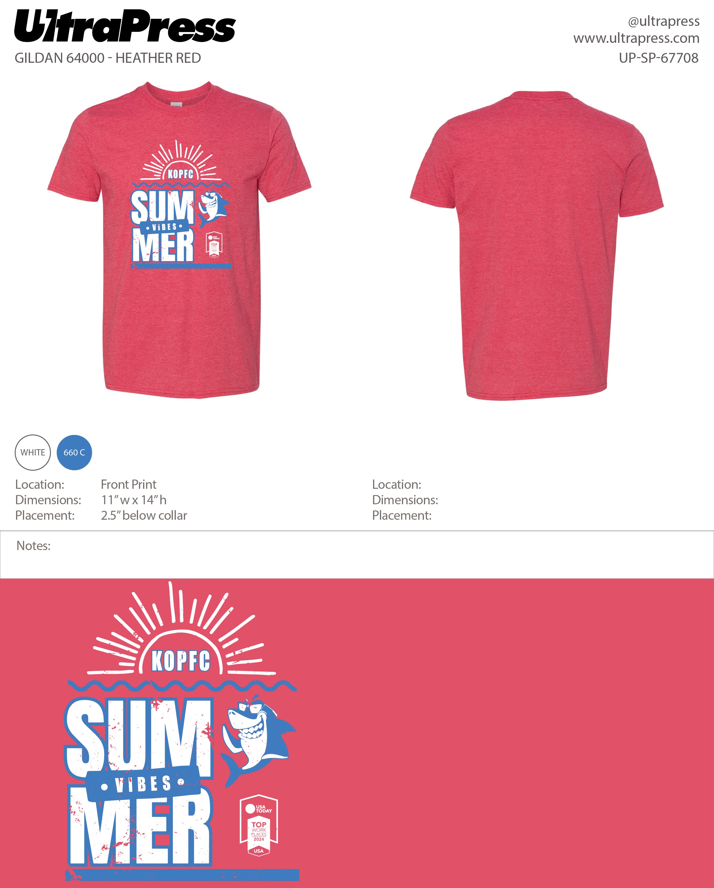 UP-SP-67708 Summer Vibes 2024 - Kevin Schmidt - 400 Min Qty (BULK)