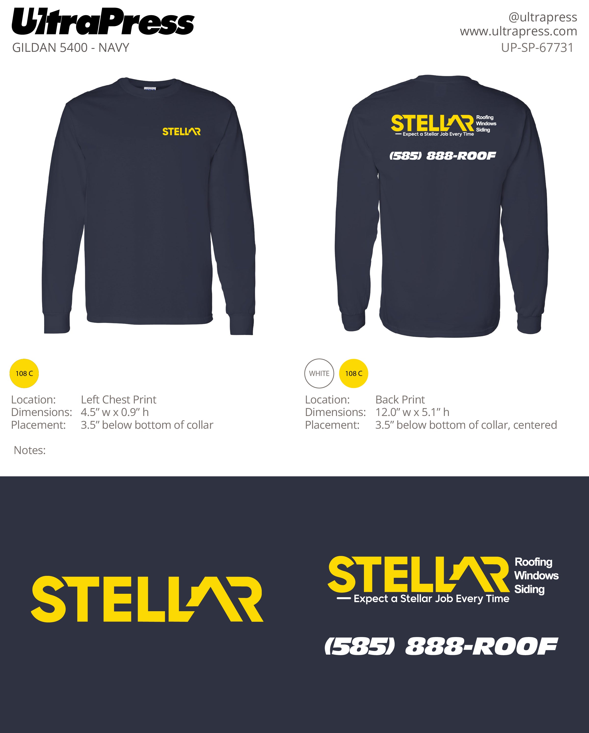 UP-SP-67731 Stellar Rochester- Jeremy Punsiriruk 144 Min Qty (Bulk)