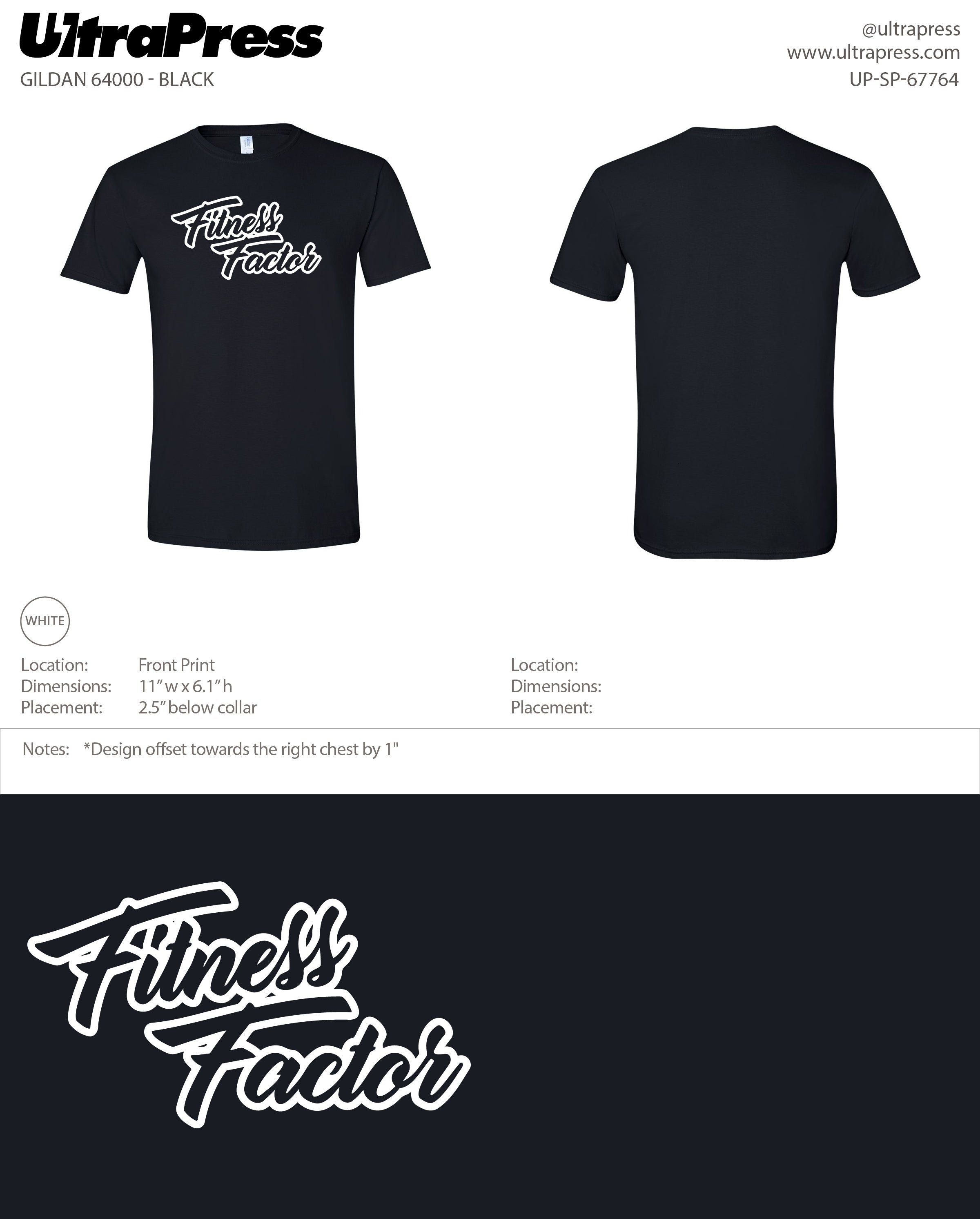 UP-SP-67764 Fitness Factor - Kevin Riddle 100 Min Qty (Bulk)