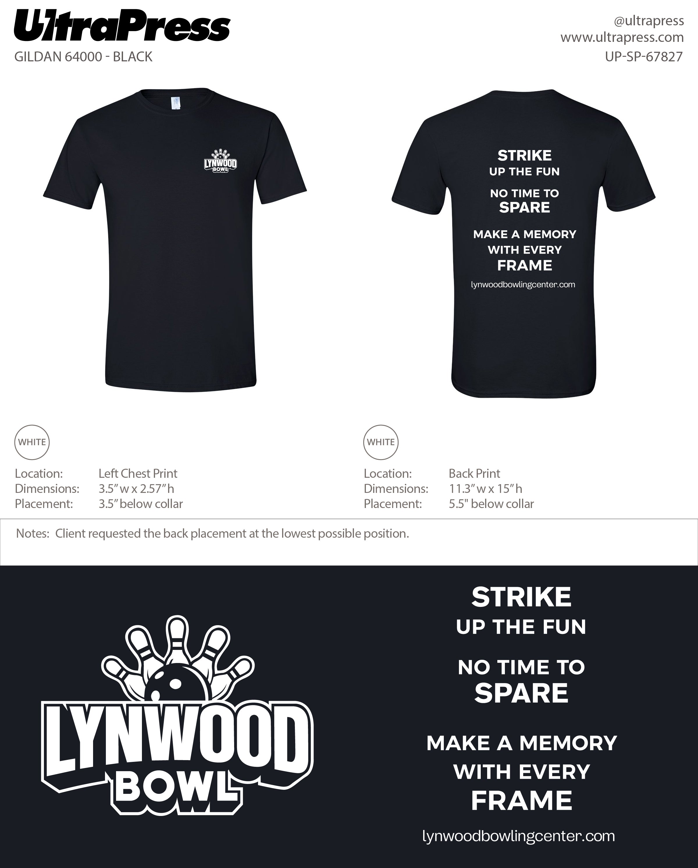 UP-SP-67827 Lynwood Bowl - Jake Hayes 100 Min Qty (Bulk)