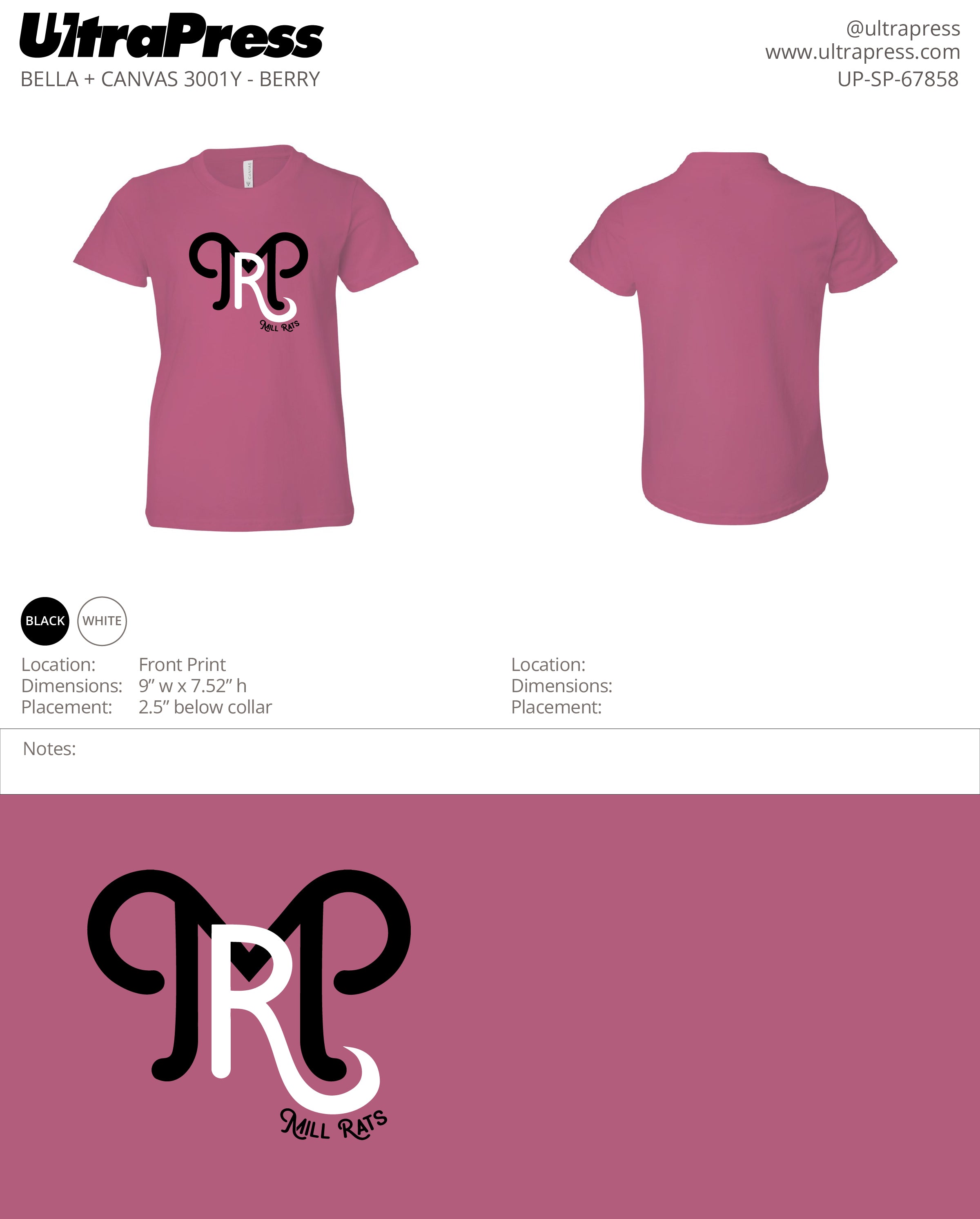 UP-SP-67858 Mill Rats 2024 - Jill Gontkovic 24 Min Qty (Bulk)