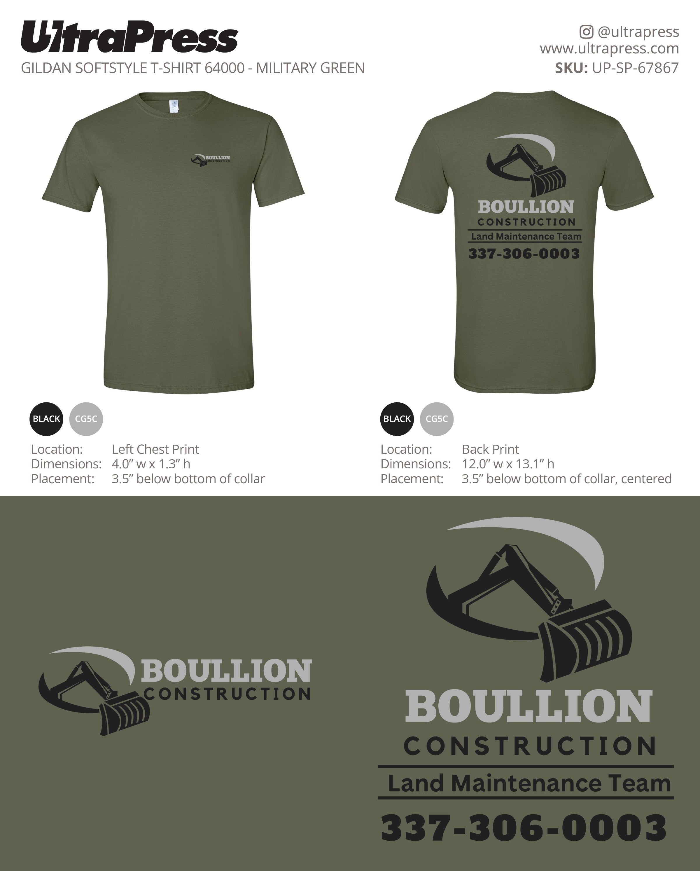 UP-SP-67867 Boullion Construction - Brandon Boullion - 100 Min Qty - Package Deal (Bulk)