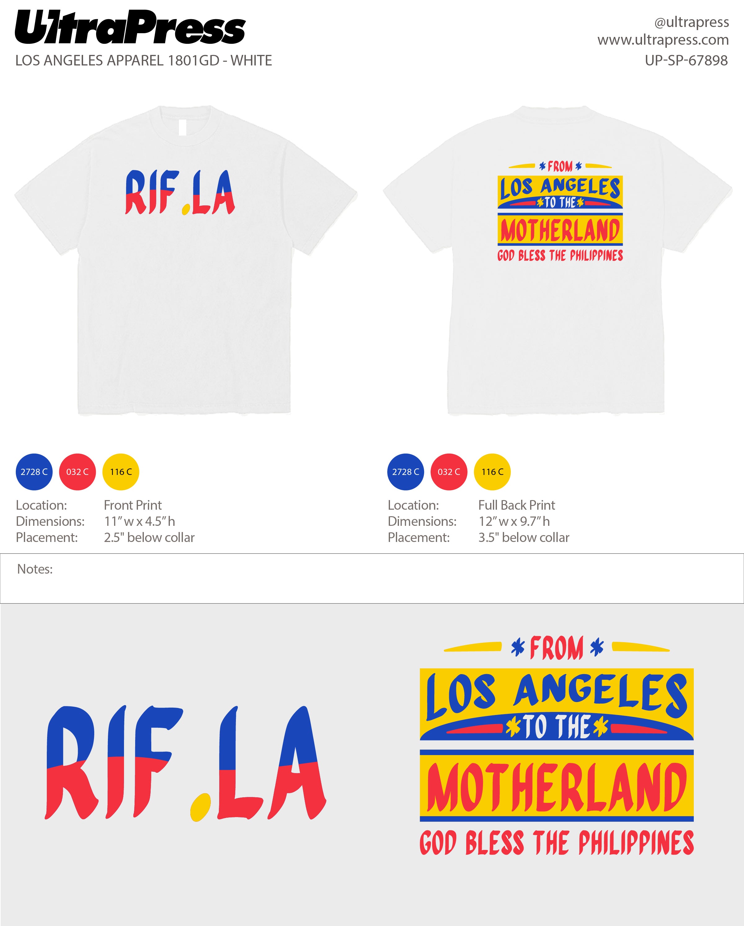 UP-SP-67898 RIF LA Motherland (REVISED) - Ed - 72 Min Qty (BULK)