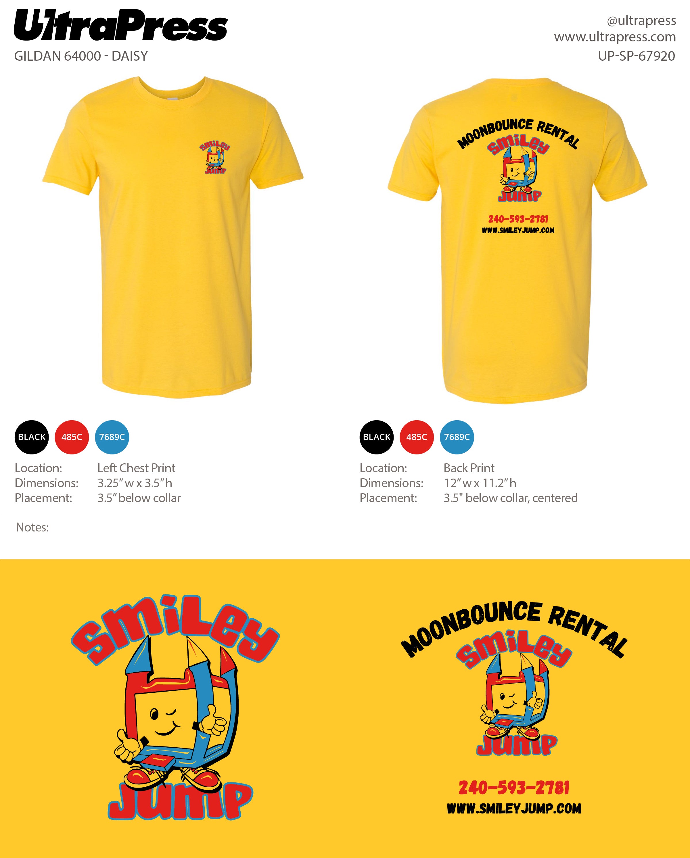 UP-SP-67920 Smiley Jump - Marijana Skerlic 100 Min Qty (Bulk)