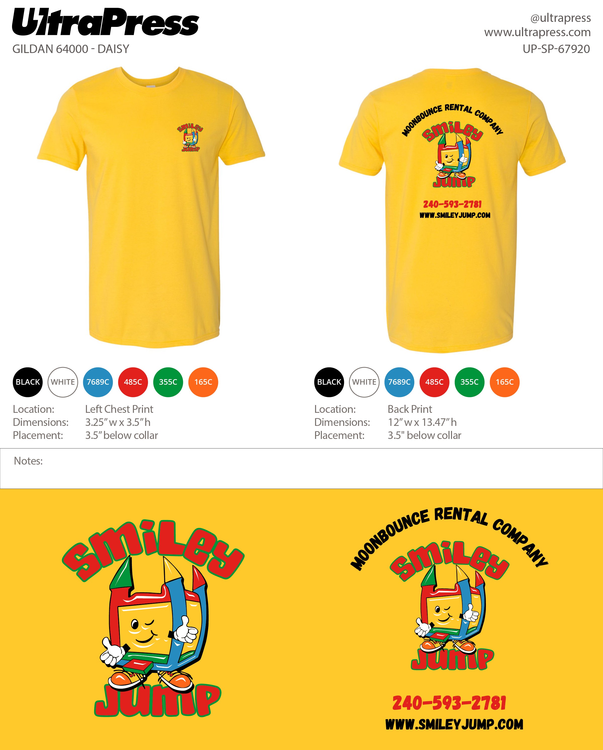 UP-SP-67920 Smiley Jump - Marijana Skerlic 100 Min Qty (Bulk)