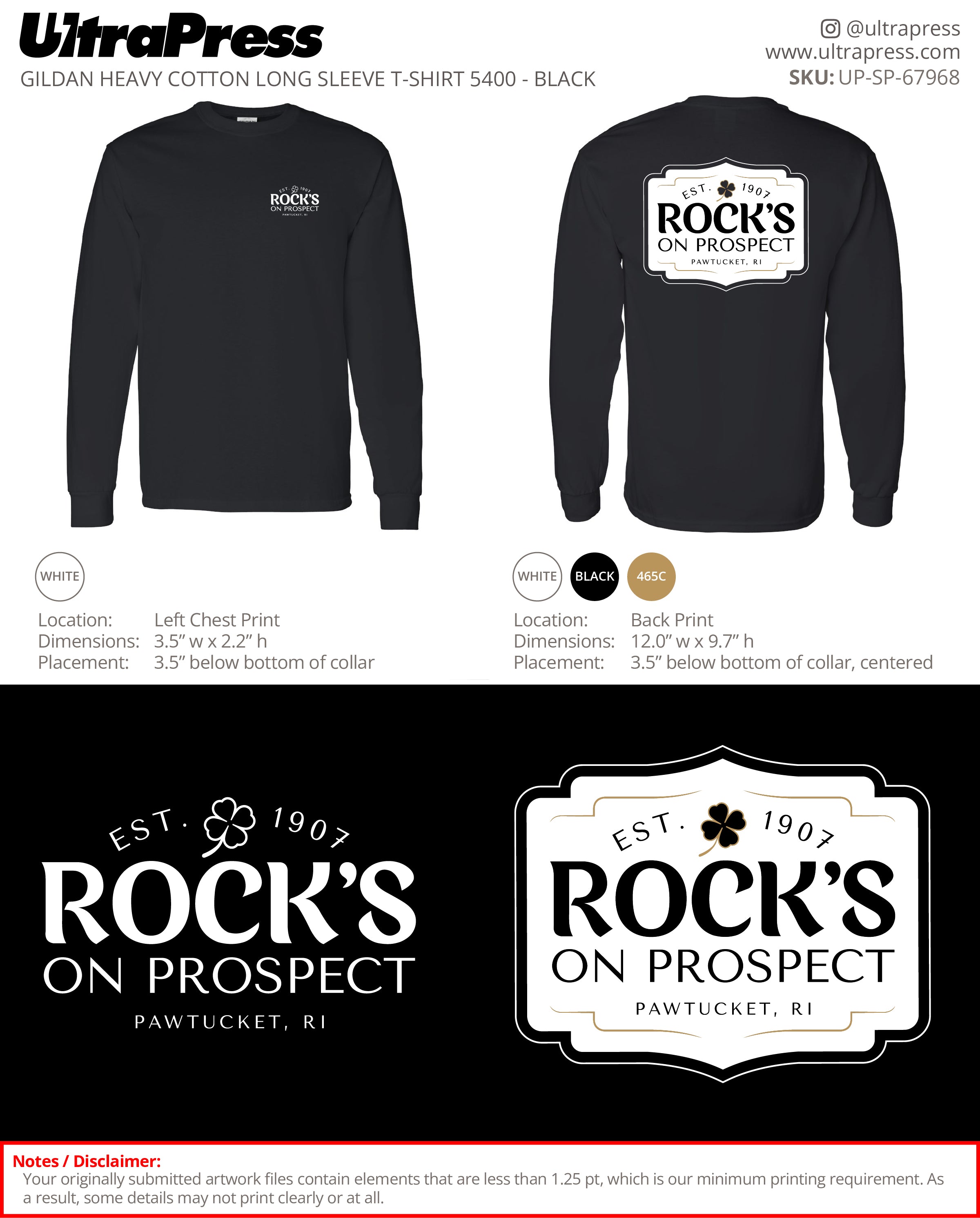 UP-SP-67968 - Paul Cabana Hoodie 24 Min Qty (Bulk)