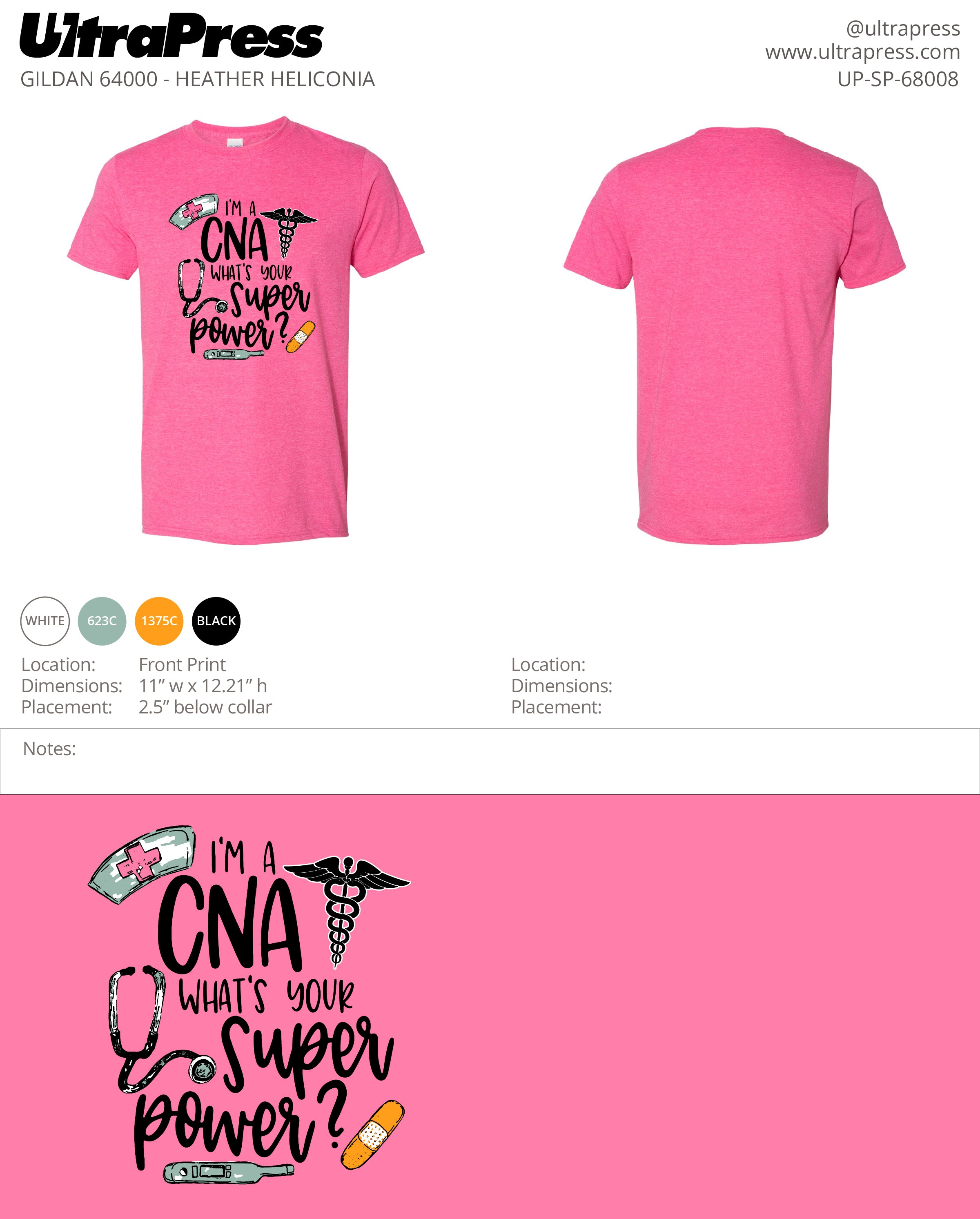 UP-SP-68008 National CNA Week - Amy Sprout 40 Min Qty (Bulk)