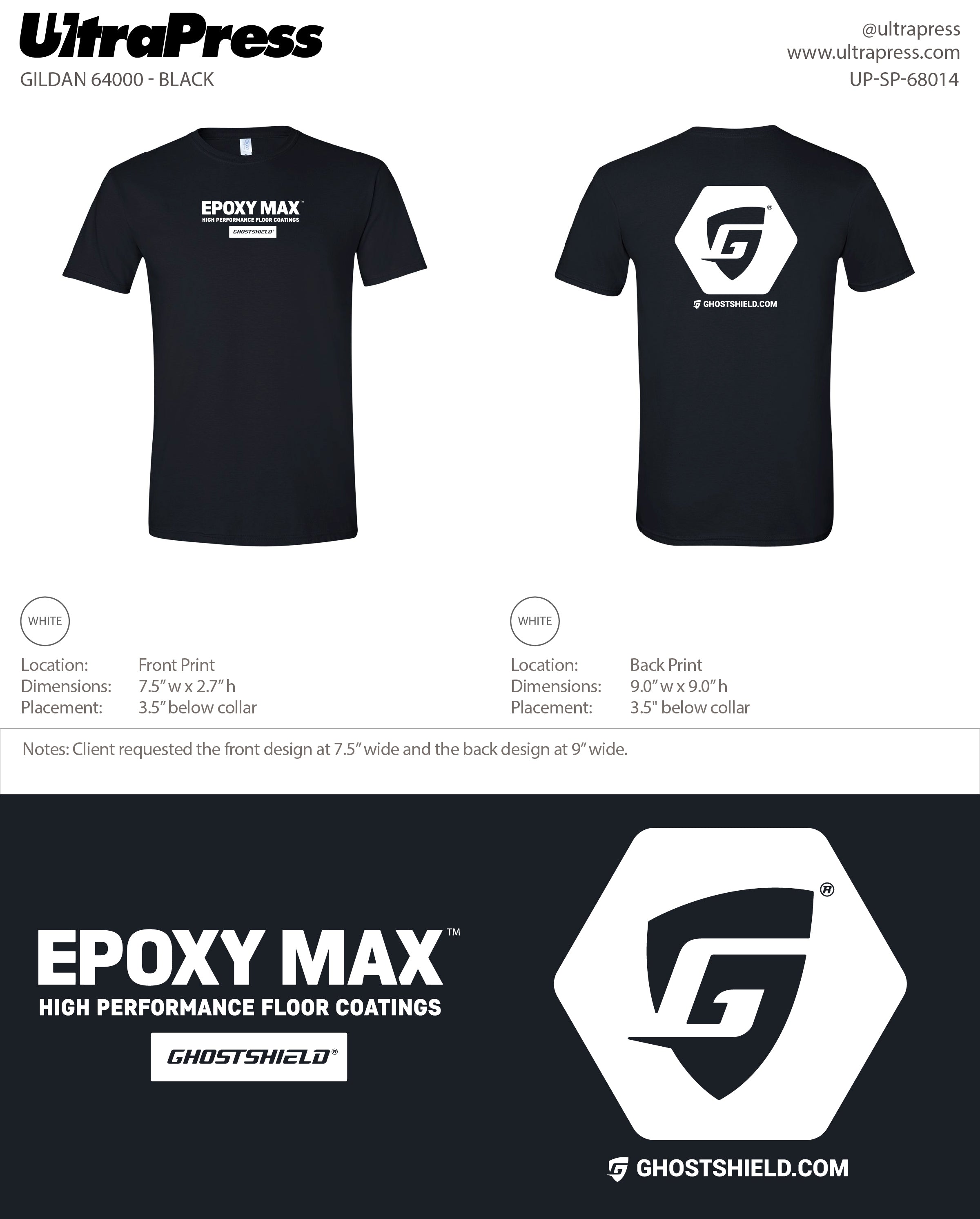 UP-SP-68014 Epoxy Max - Brian Joyce 100 Min Qty (Bulk)