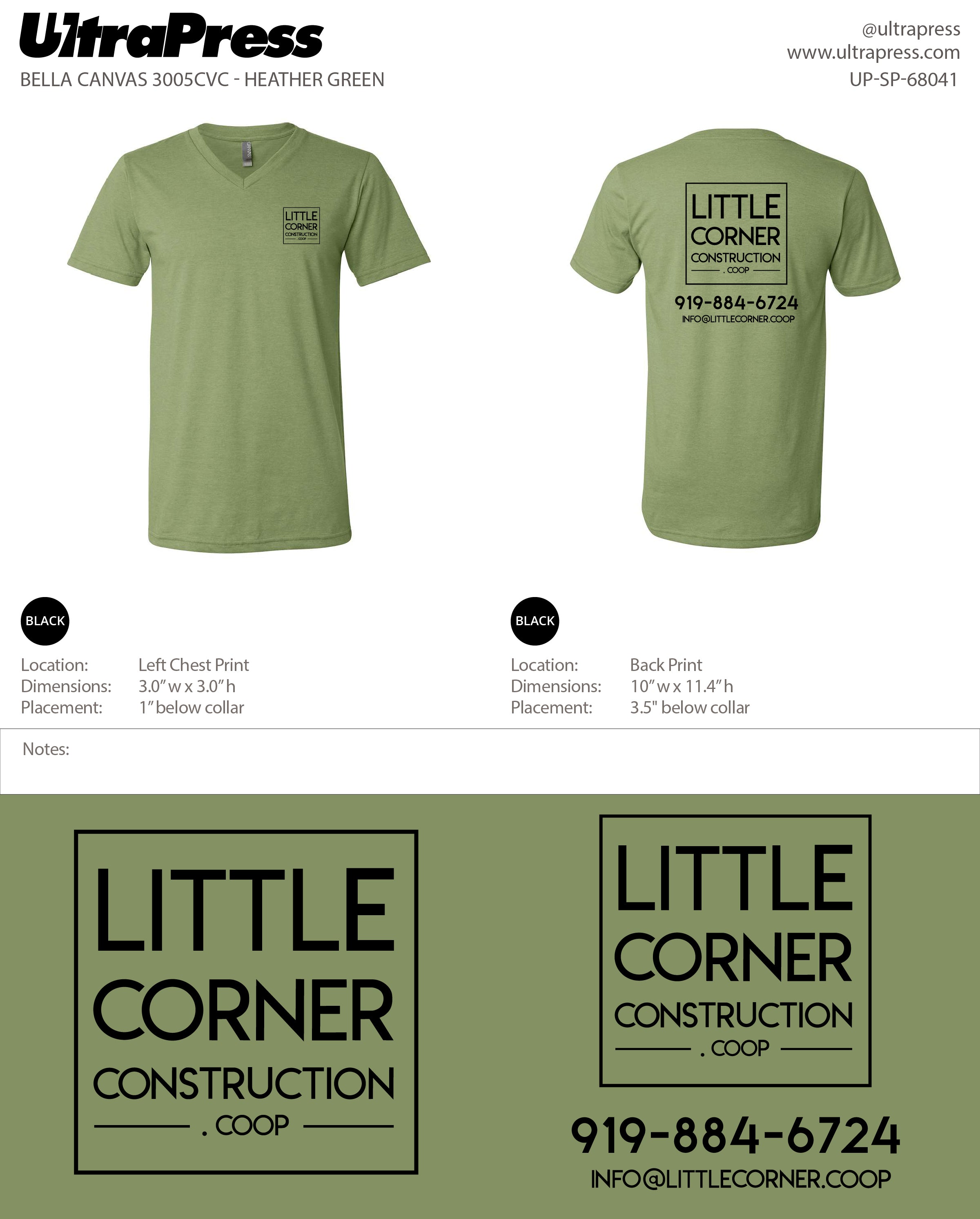 UP-SP-68041 Little Corner Construction (Black Ink) - Jasmin 24 Min Qty (Bulk)