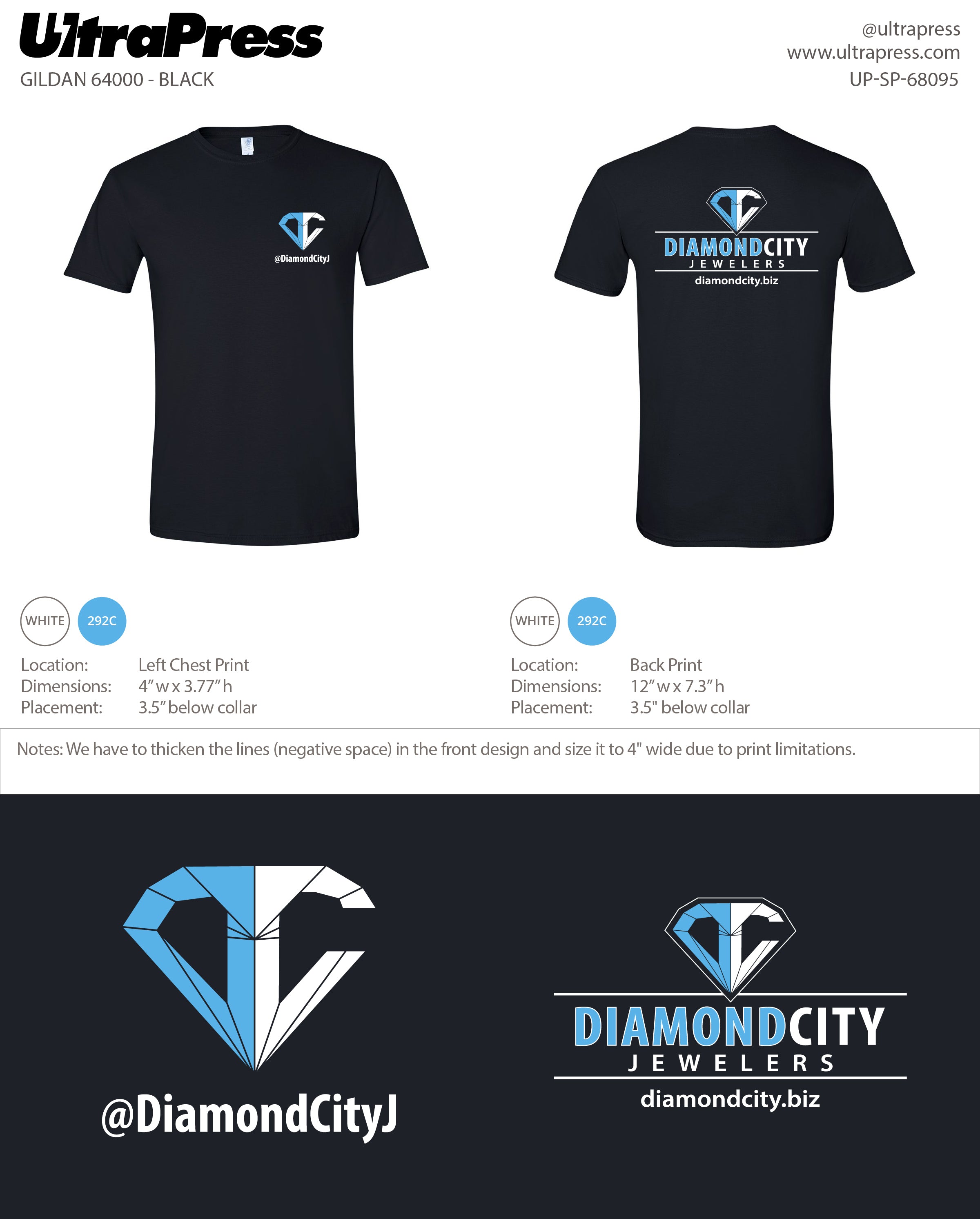 UP-SP-68095 Diamond City - Rick Pedro 100 Pieces Package (Bulk)