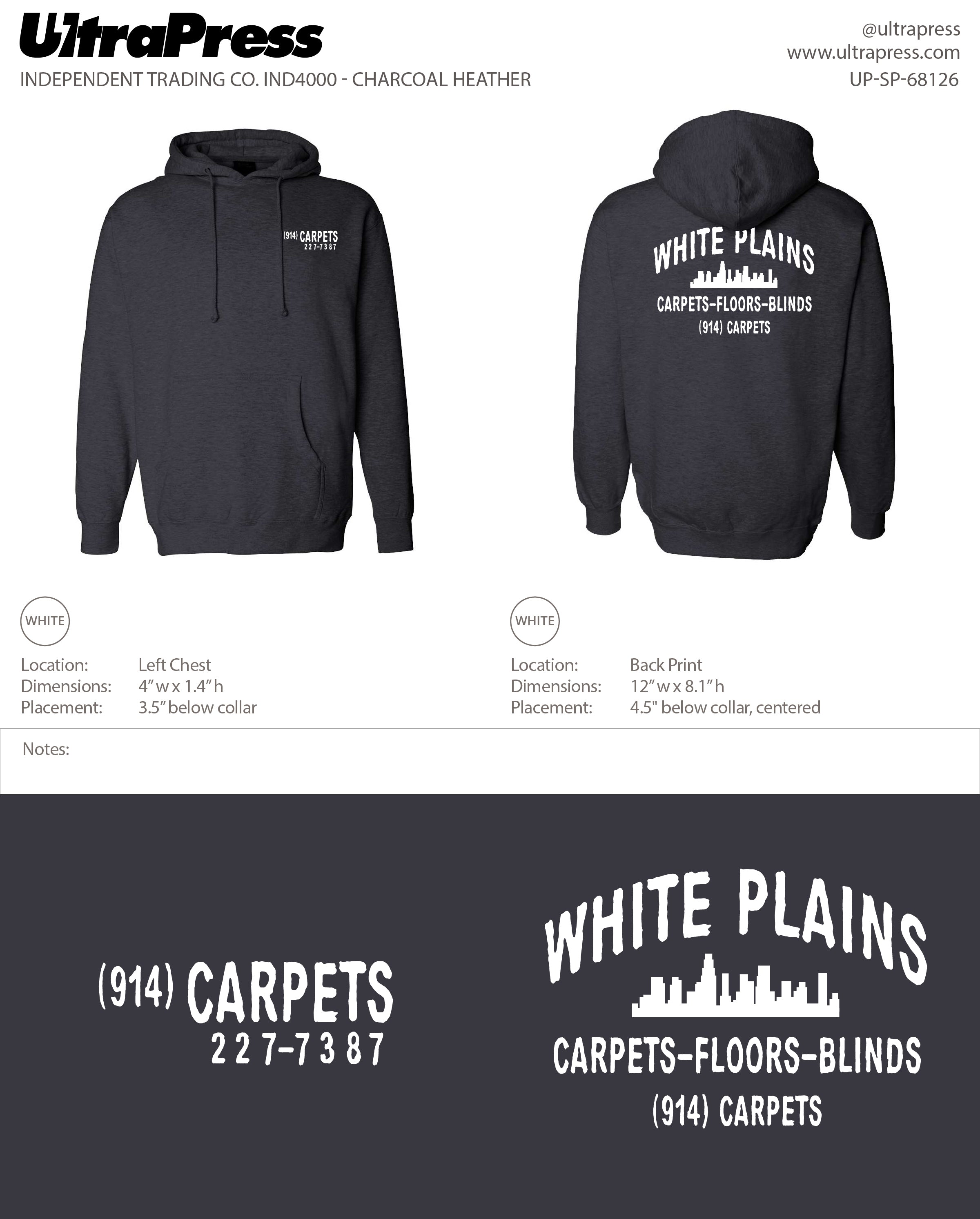 UP-SP-68126 White Plains - Alex Reluzco 24 Min Qty (Bulk)