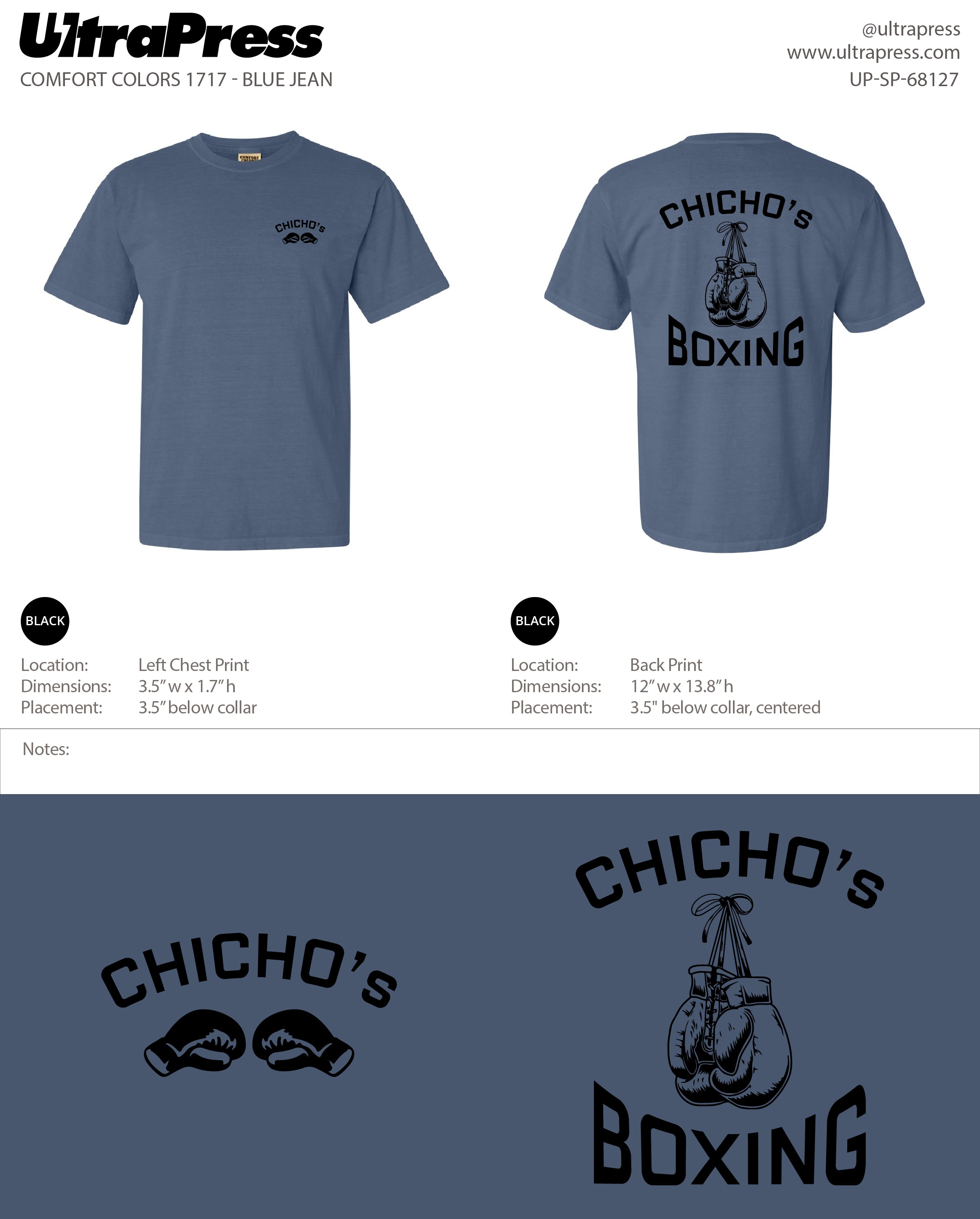 UP-SP-68127 Chicho's Boxing - Alex Reluzco 24 Min Qty (Bulk)