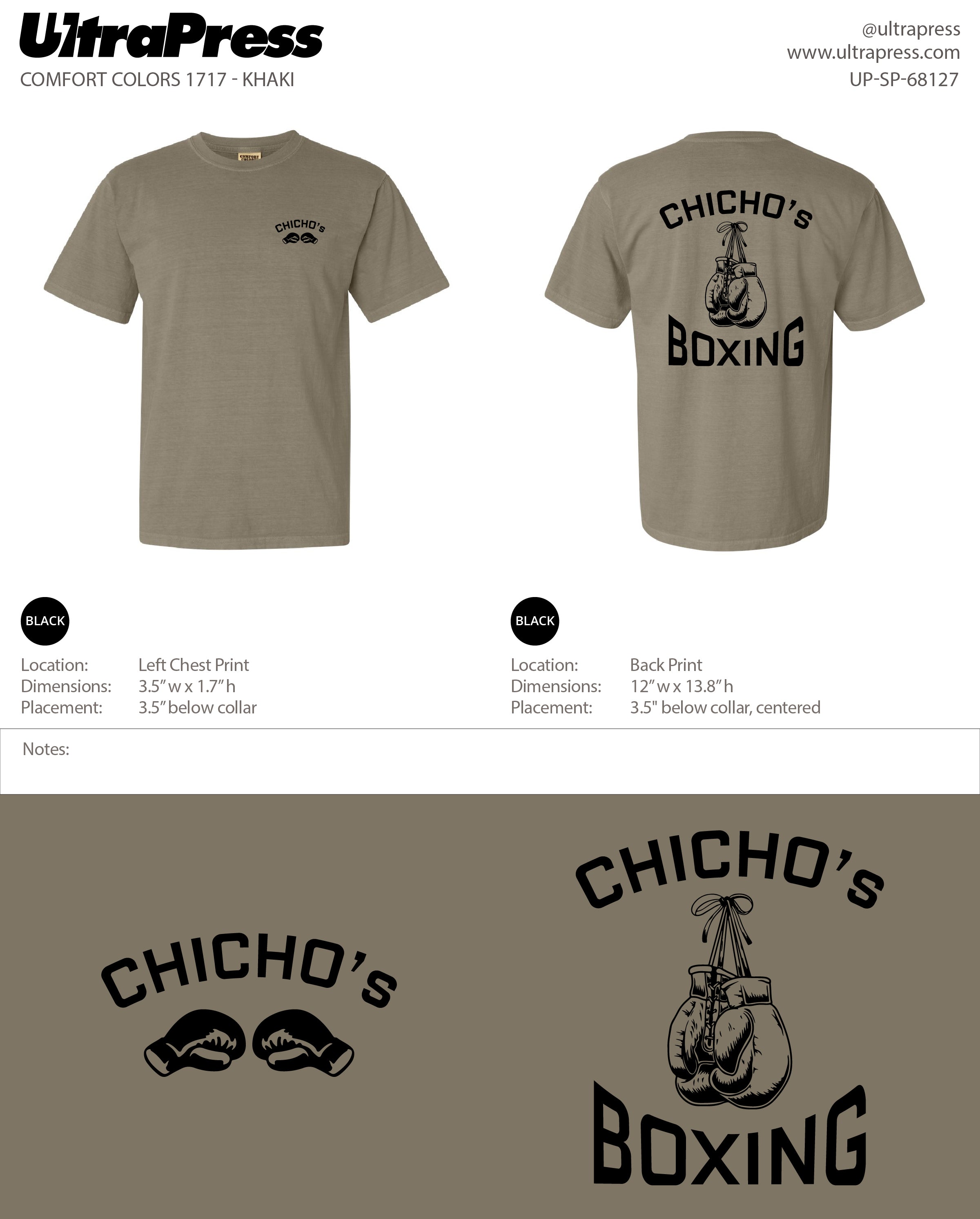 UP-SP-68127 Chicho's Boxing - Alex Reluzco 24 Min Qty (Bulk)