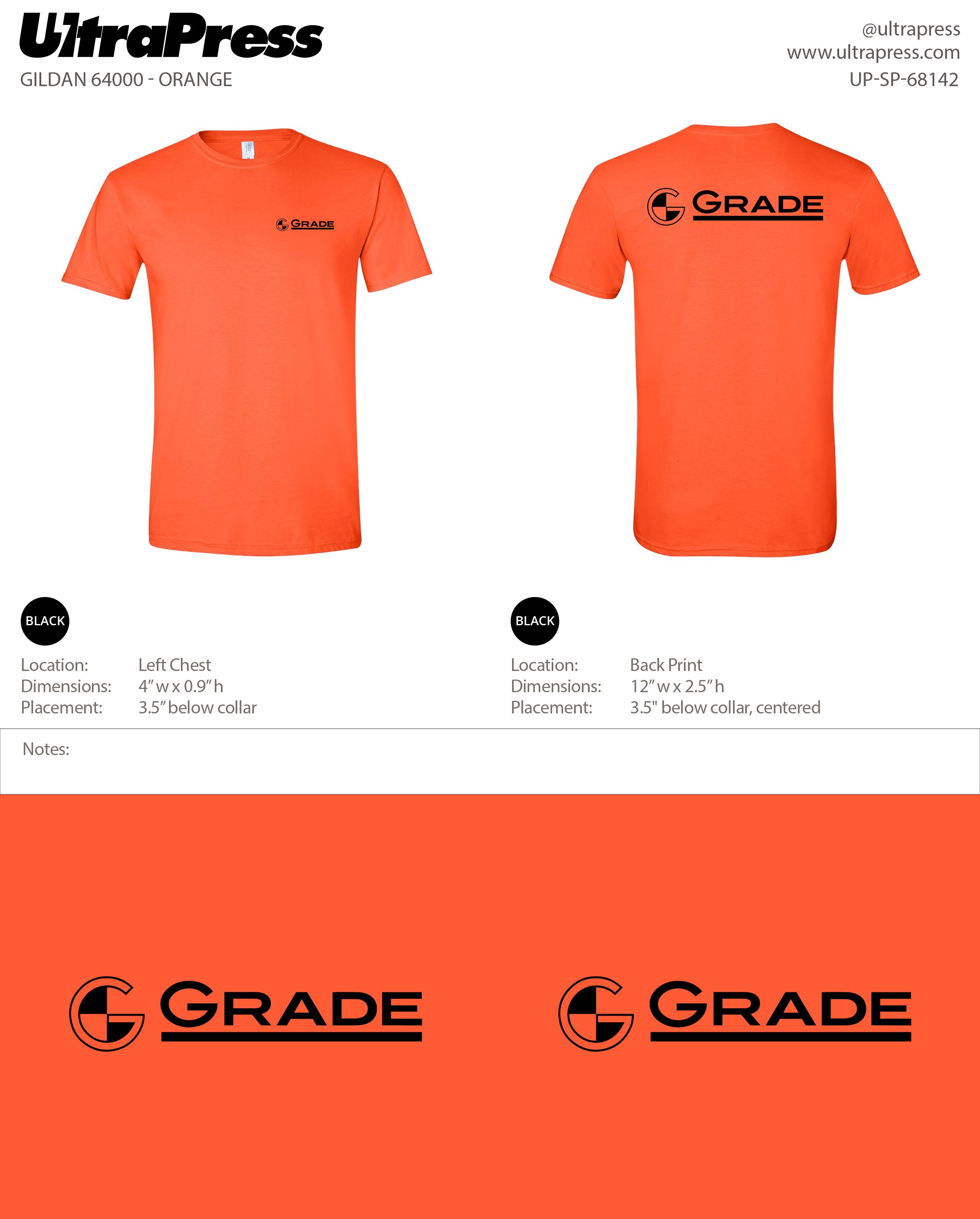 UP-SP-68142 Grade Construction - Maria Squirlock 100 Min Qty (Bulk)