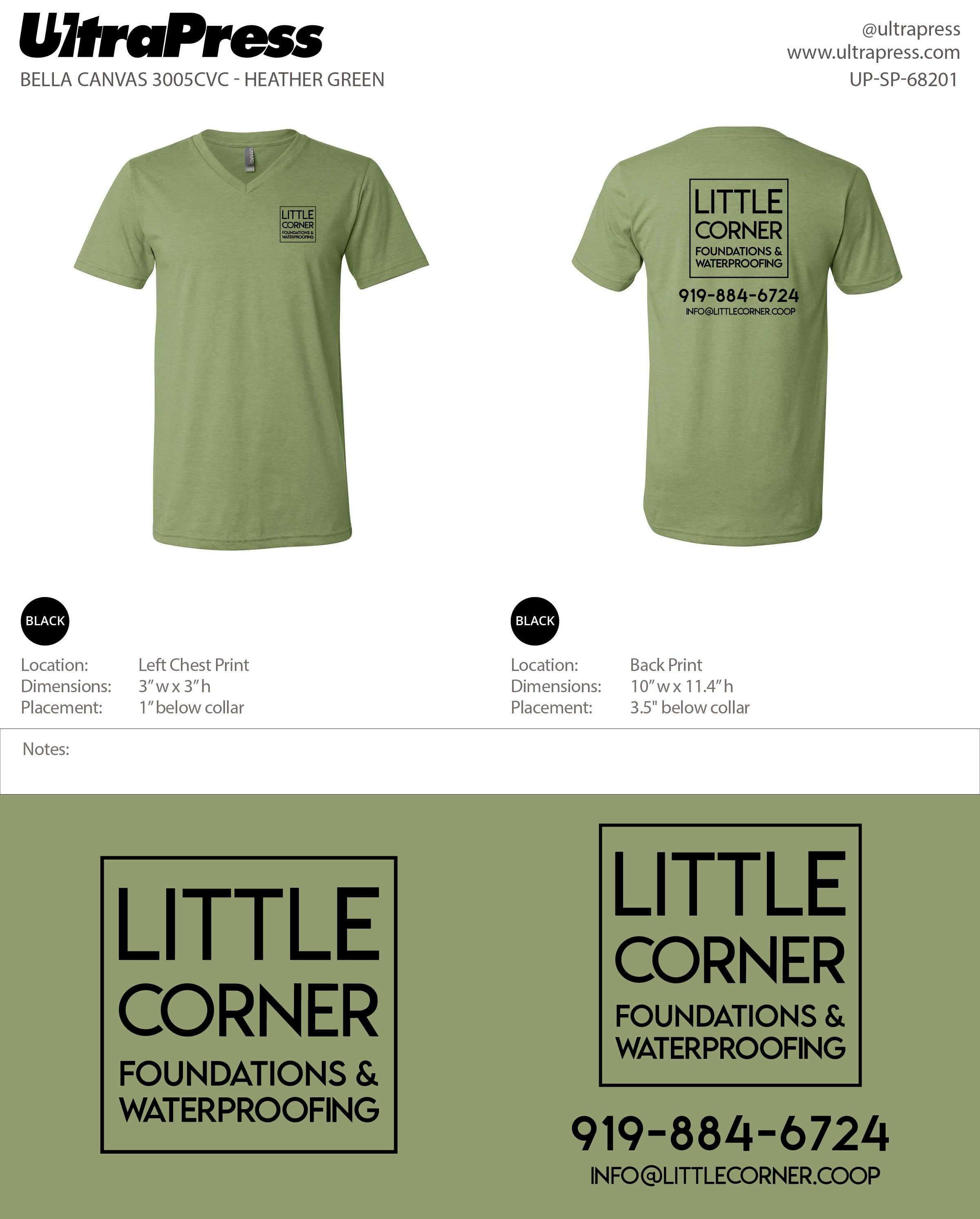 UP-SP-68201 Little Corner Foundations & Waterproofing (Black Ink) - Jasmine 72 Min Qty (Bulk)