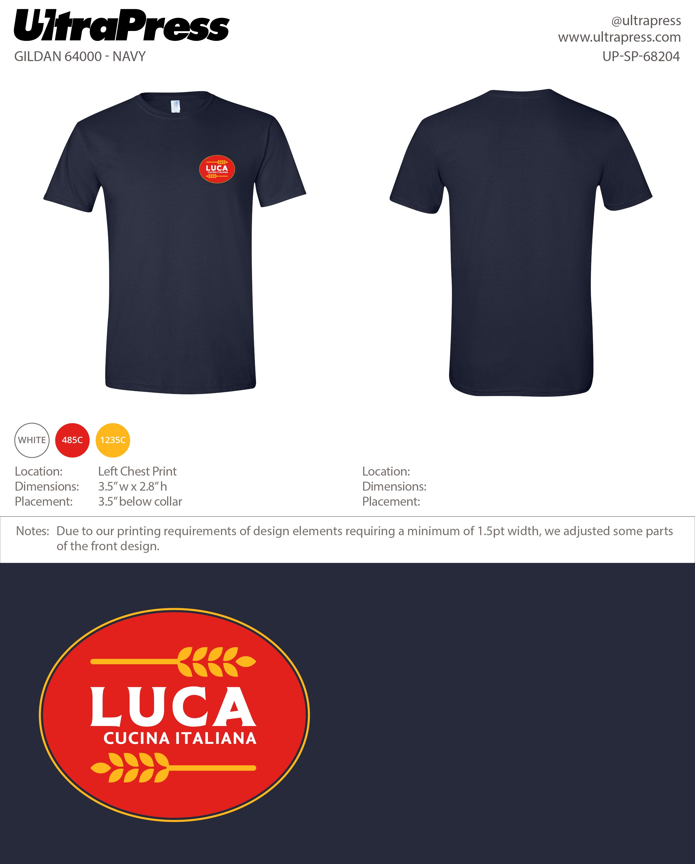 UP-SP-68204 Ugo Rocci 100 Min Qty (Bulk)