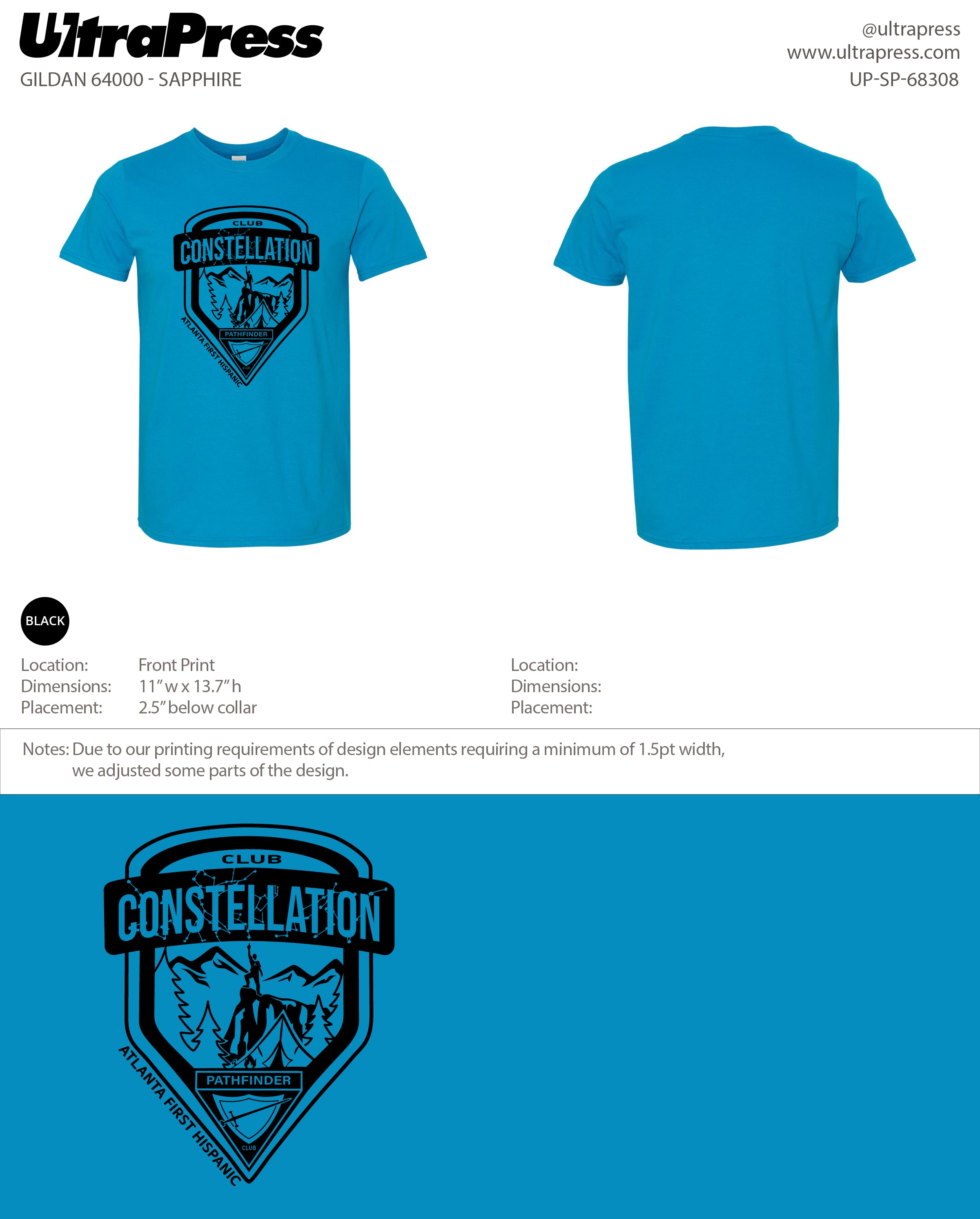 UP-SP-68308 Club Constellation - Isis Cornejo 24 Min Qty (Bulk)