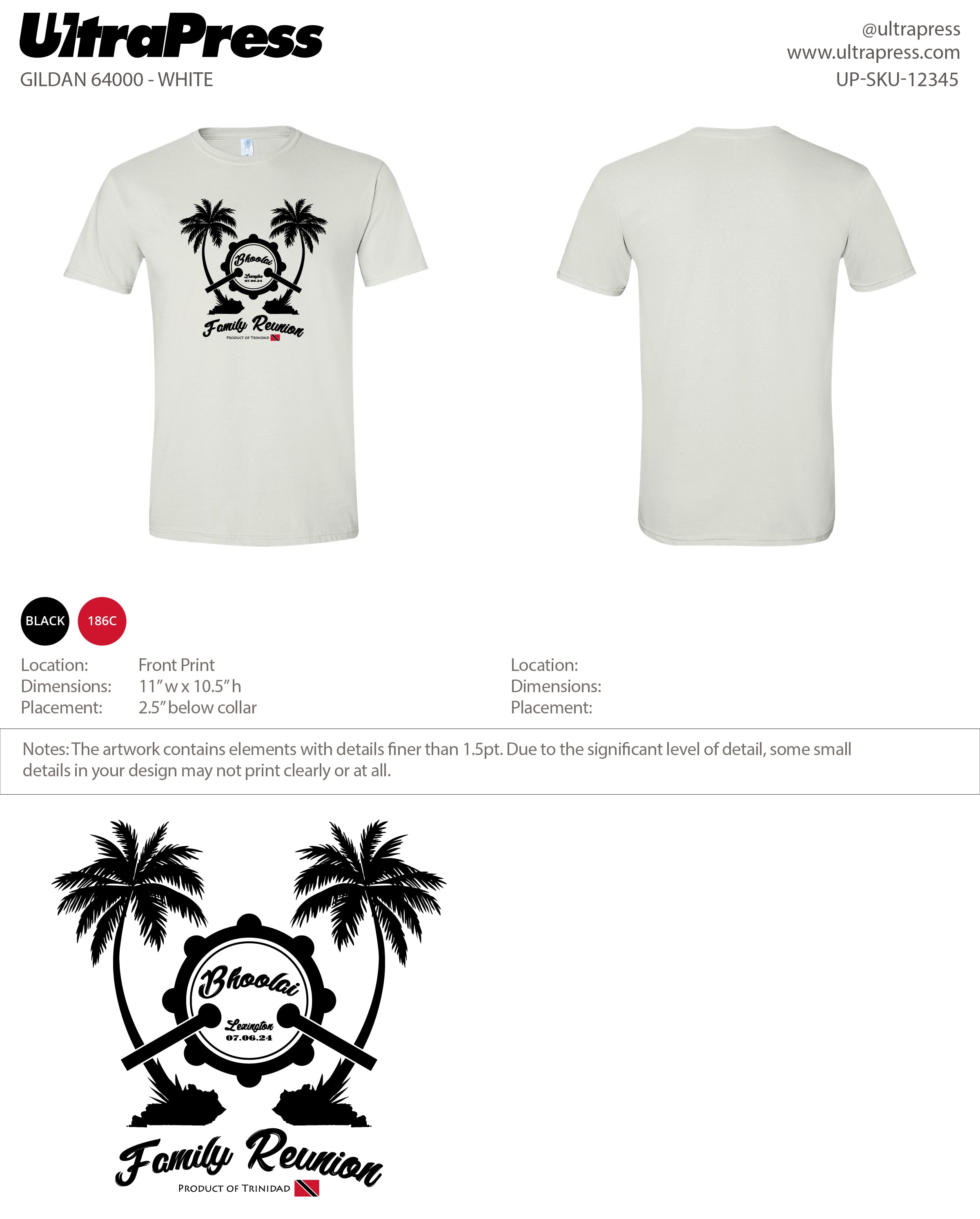 UP-SP-68431 Bhoolai Family Reunion - Robert Bhoolai 100 Pieces Package (Bulk)