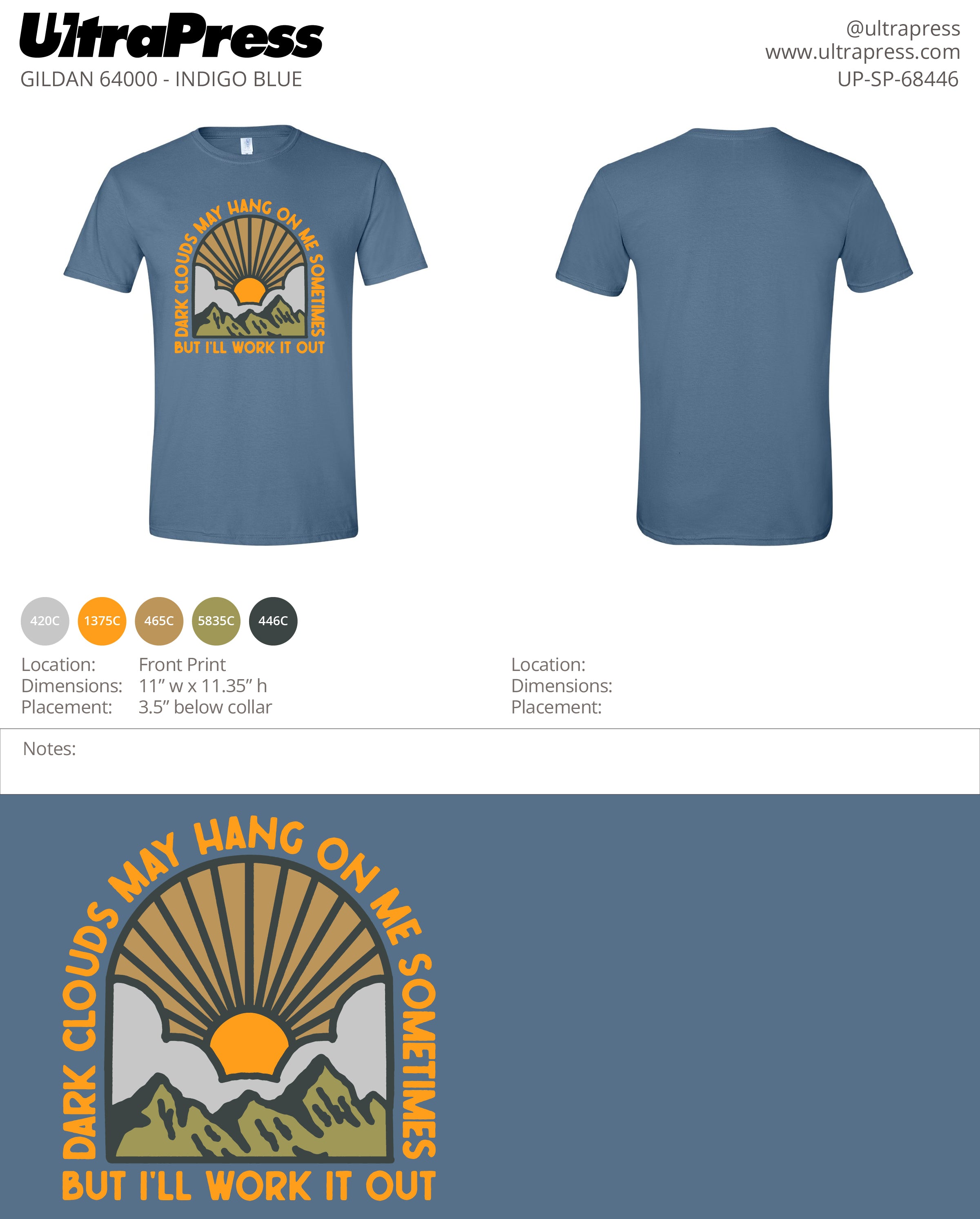 UP-SP-68446 Dark Clouds - Nathaniel Shoshan 144 Min Qty (Bulk)