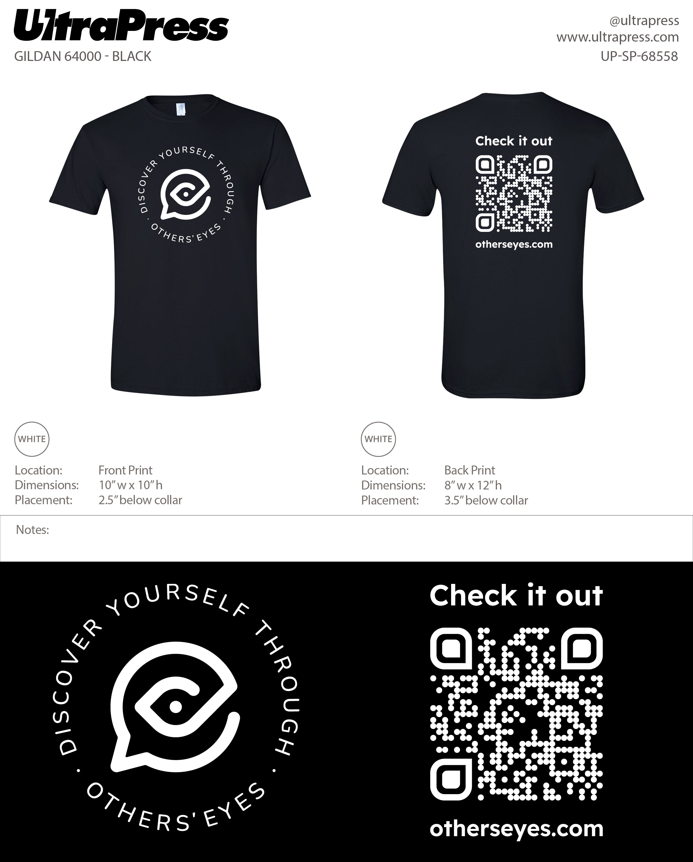 UP-SP-68558 Other's Eyes - Aivar Podra 100 Pieces Package (Bulk)