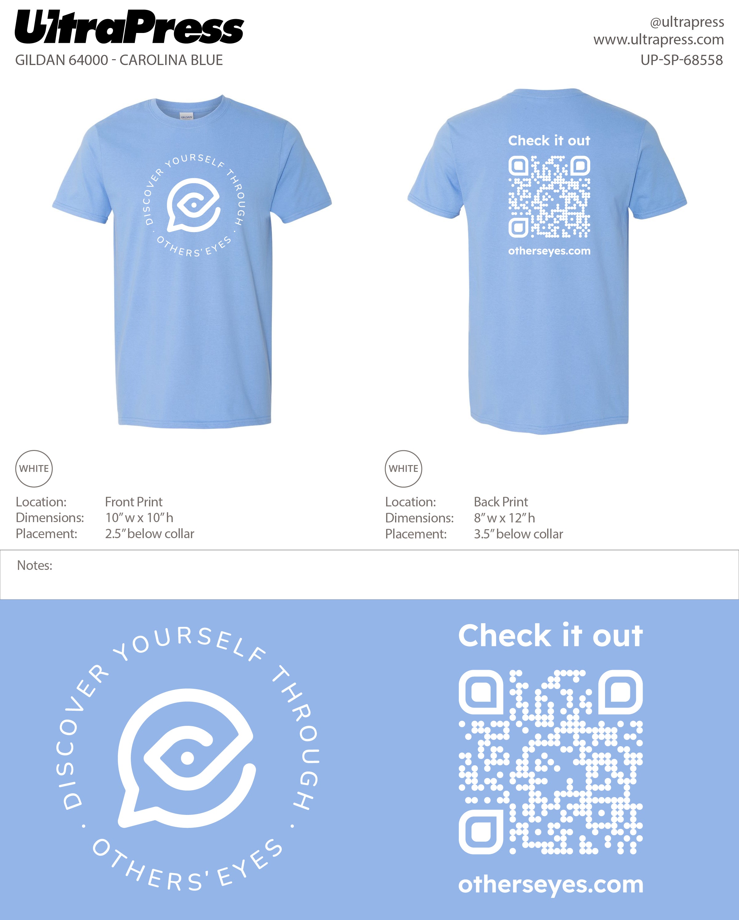 UP-SP-68558 Other's Eyes - Aivar Podra 100 Pieces Package (Bulk)