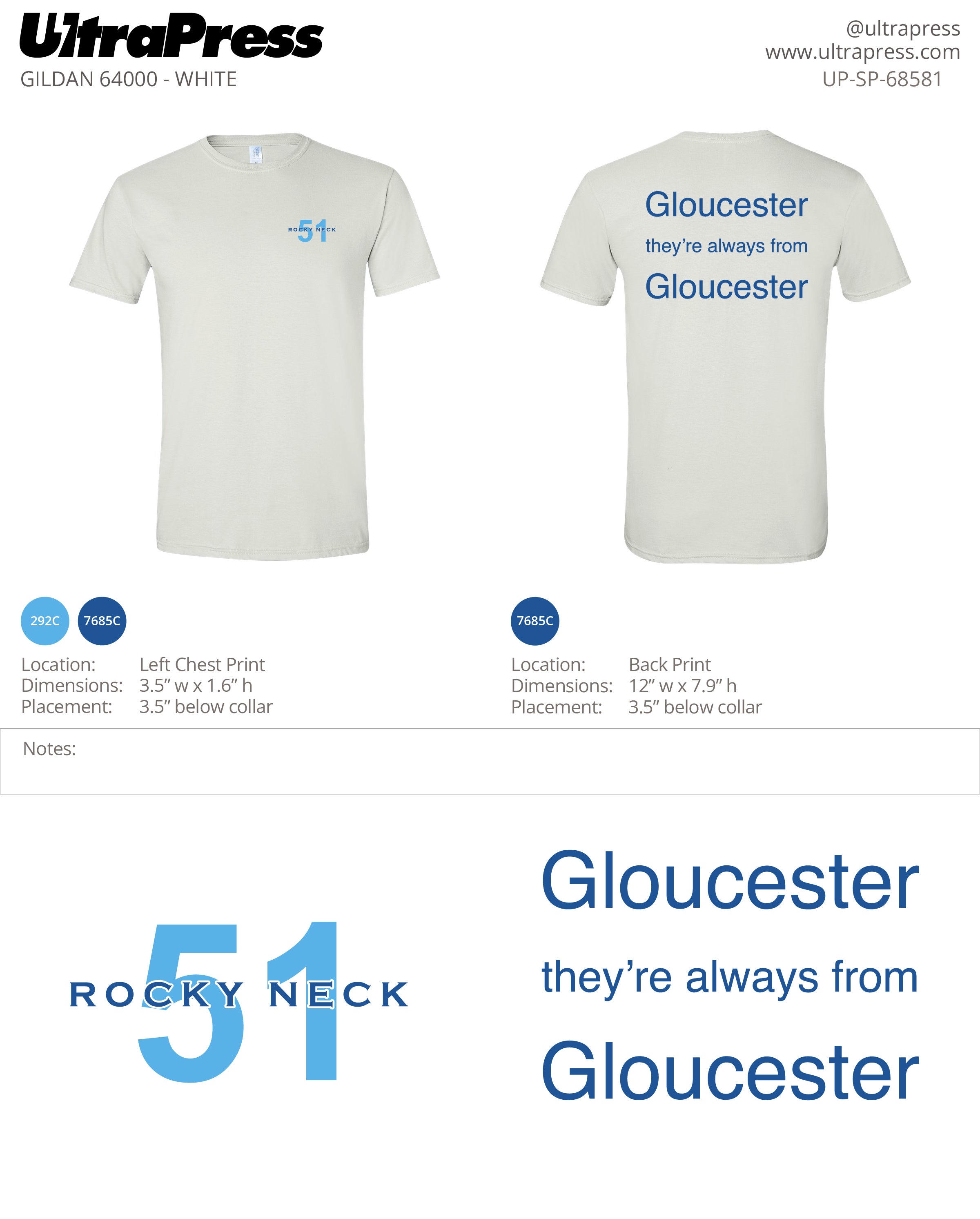 UP-SP-68581 51 Rocky Neck - Patrick Hurd 100 Min Qty (Bulk)