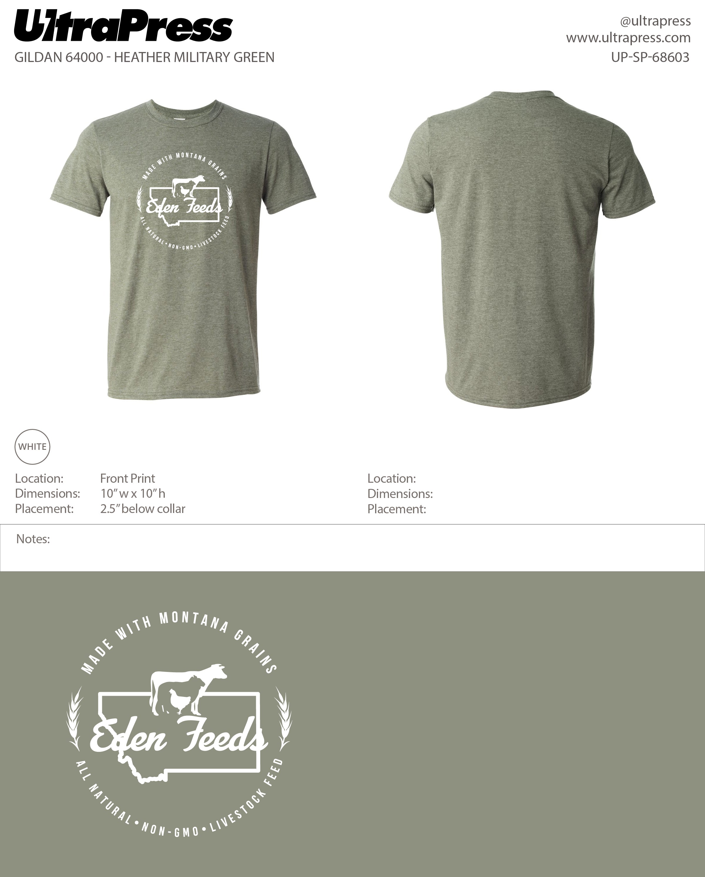 UP-SP-68603 Eden Feeds - Laura Kropf 100 Pieces Package (Bulk)